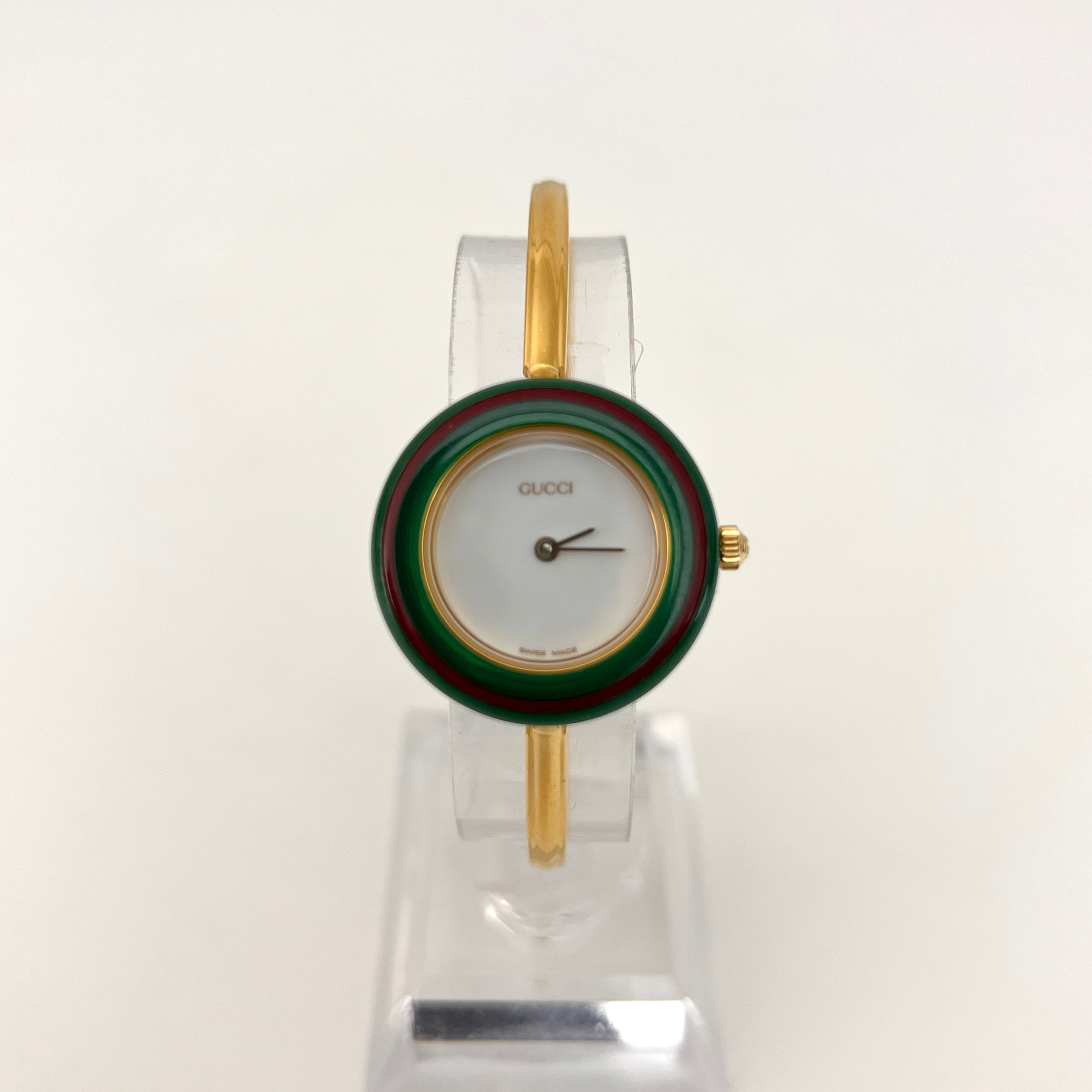 Montre GUCCI Play plaqué or doré
