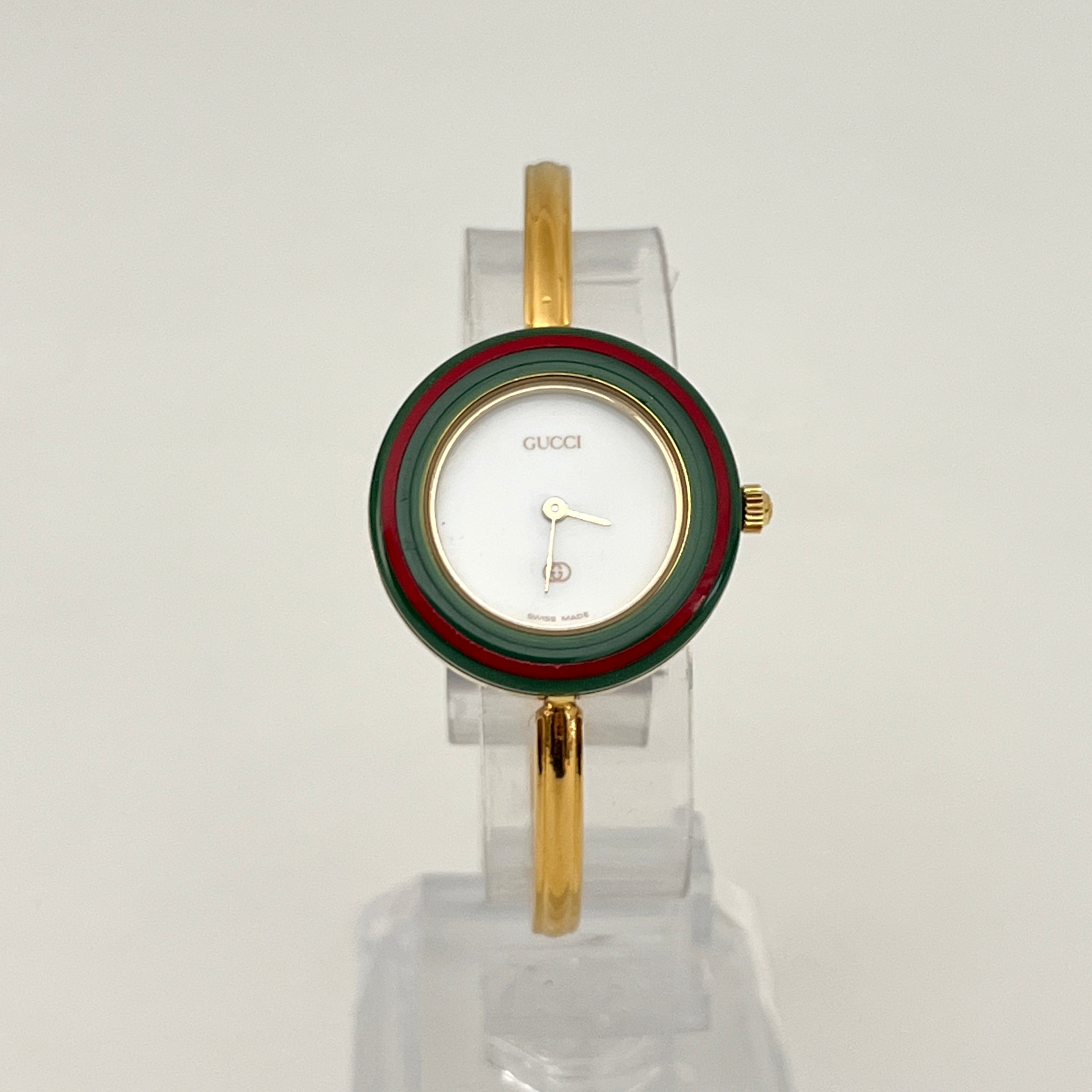 Montre GUCCI Play plaqué or doré
