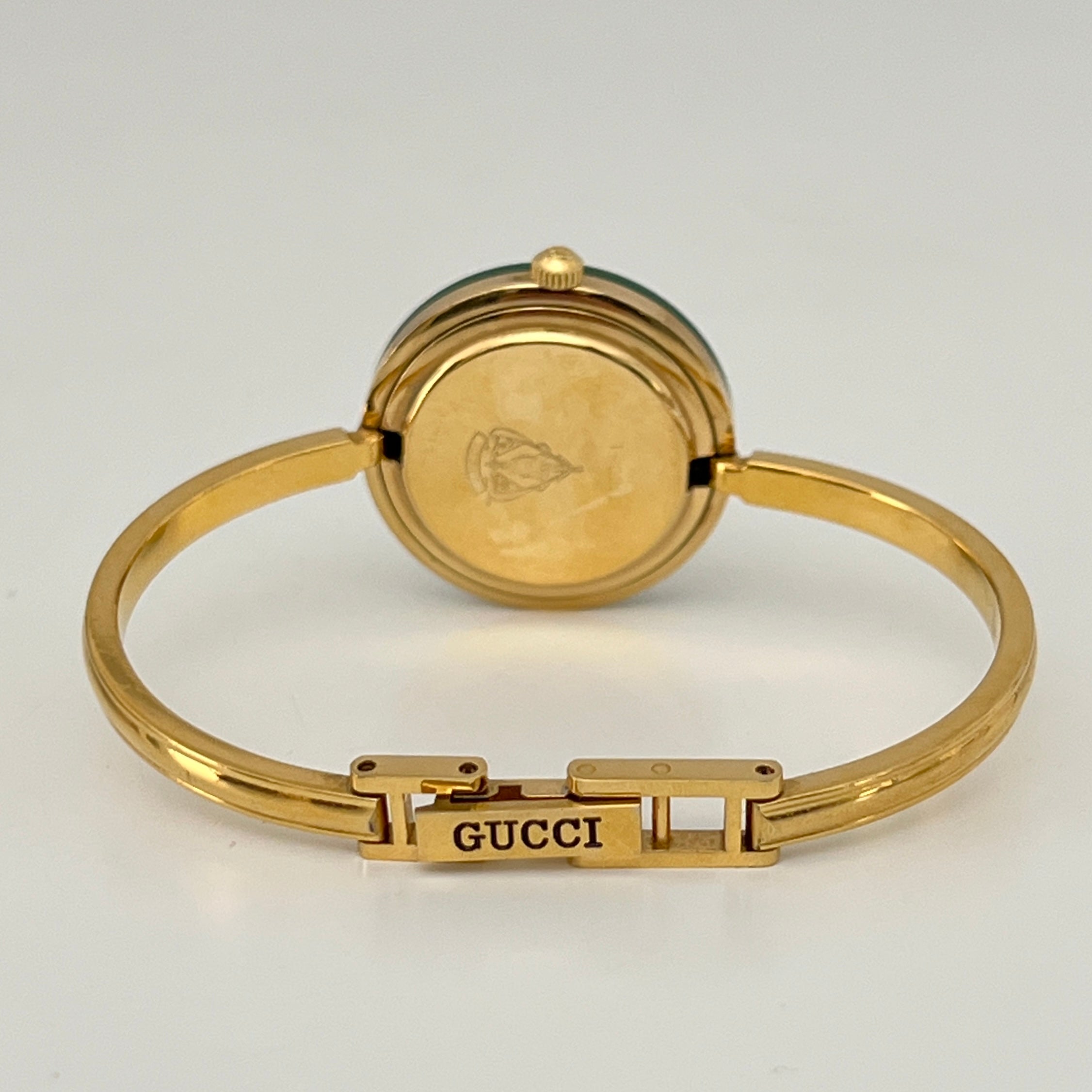 Montre GUCCI Play plaqué or doré