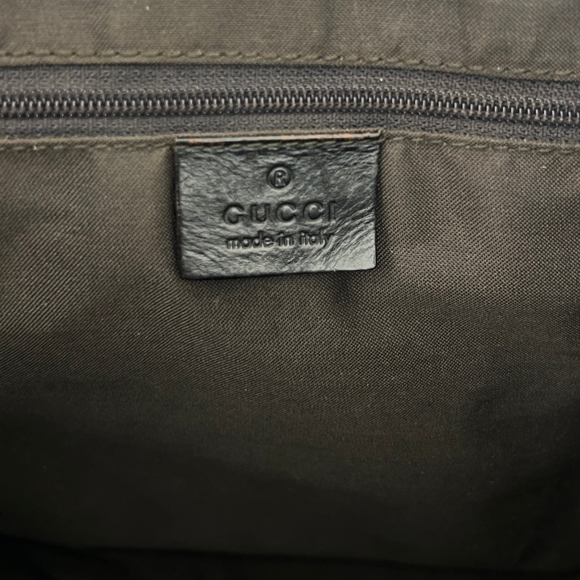 Sac GUCCI Jackie Iconique toile et cuir marron