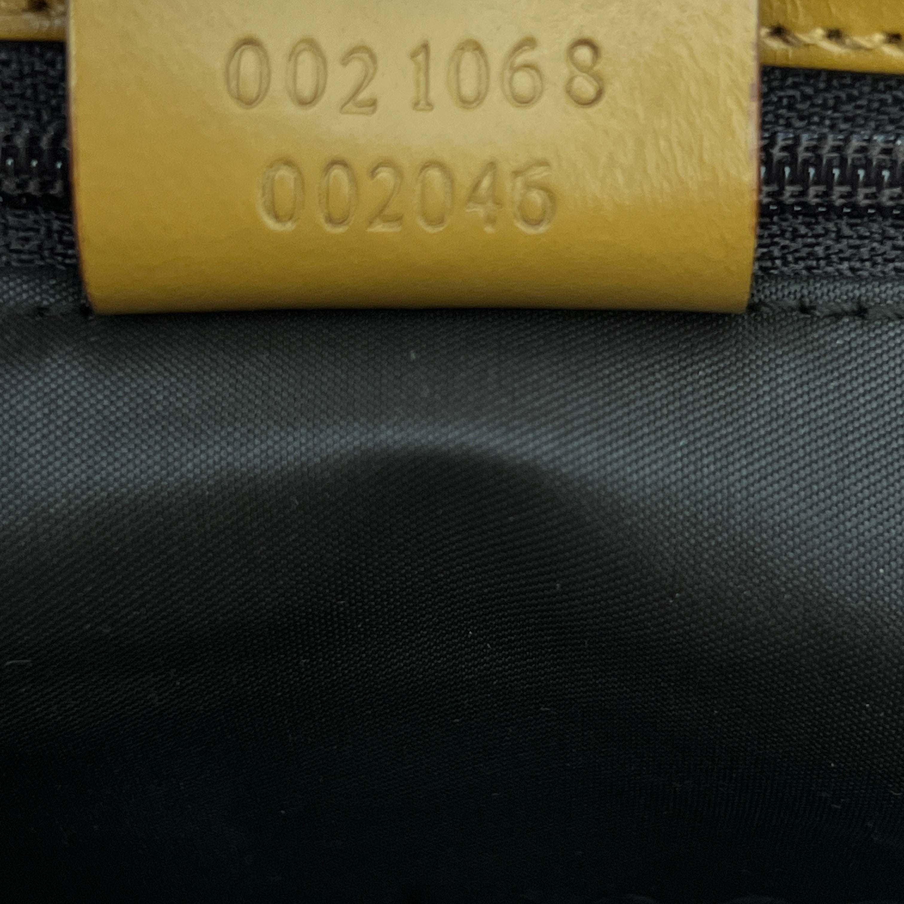 Sac GUCCI Jackie Small toile et cuir marron