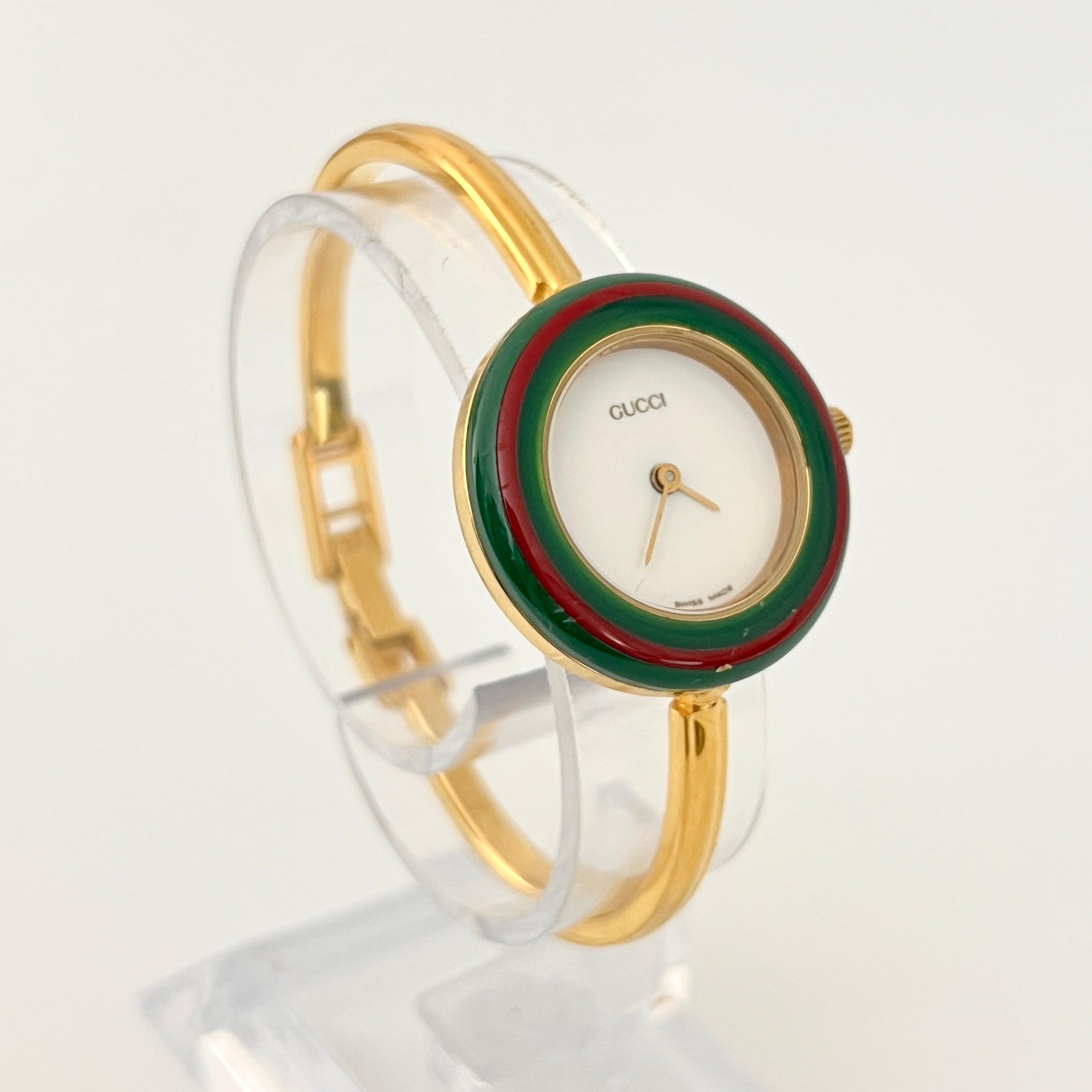 Montre GUCCI Play plaqué or doré