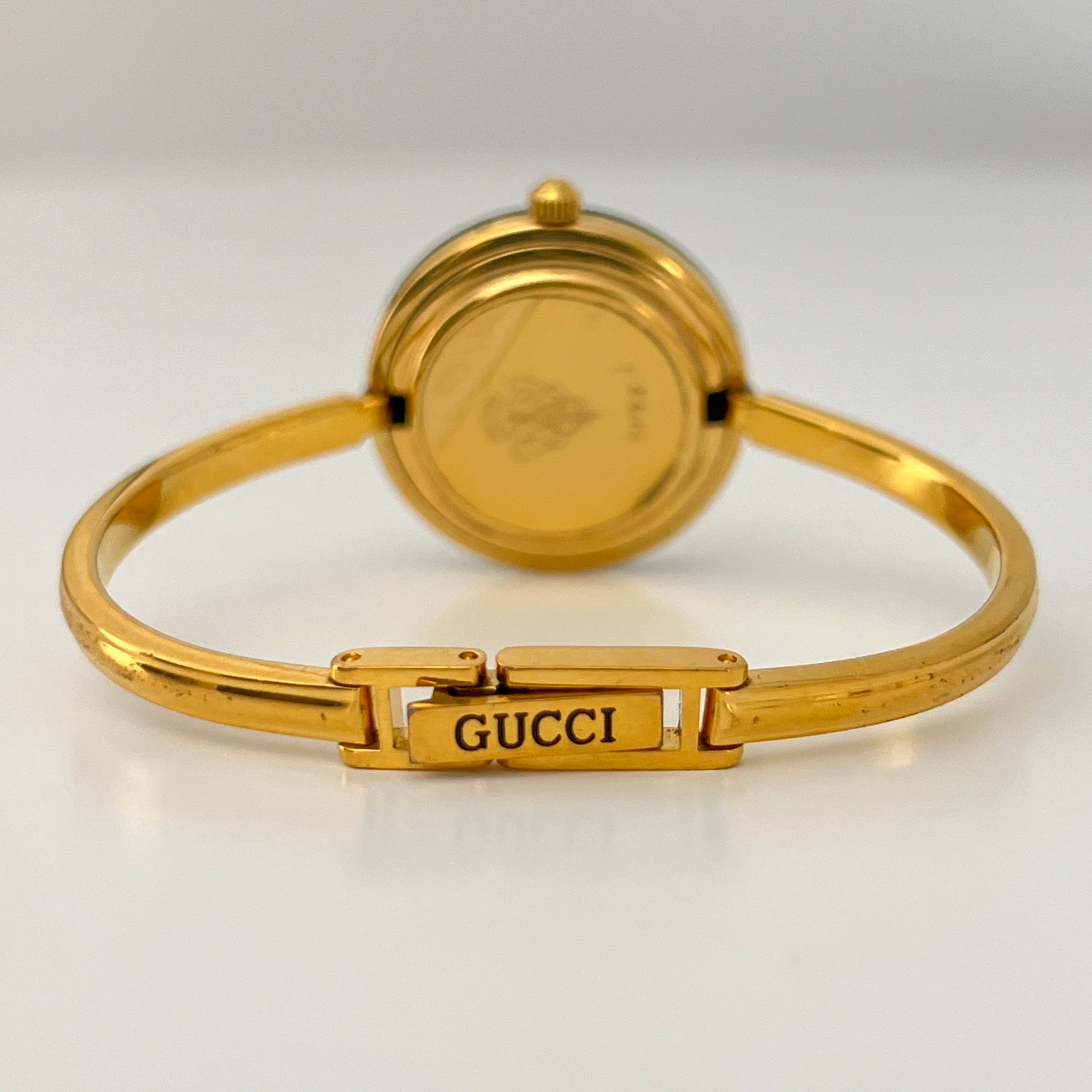 Montre GUCCI Play plaqué or doré
