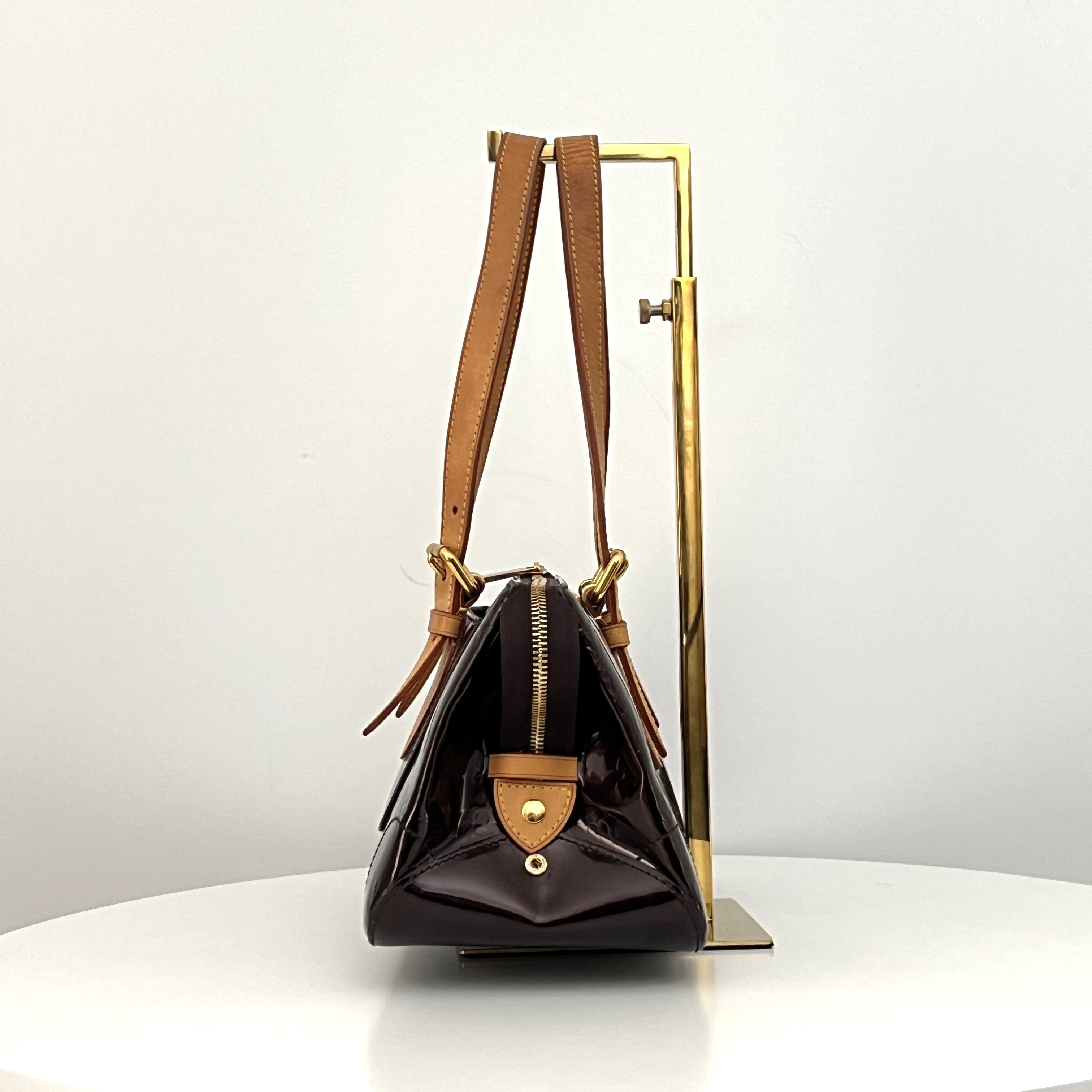 Sac LOUIS VUITTON Rosewood cuir verni violet