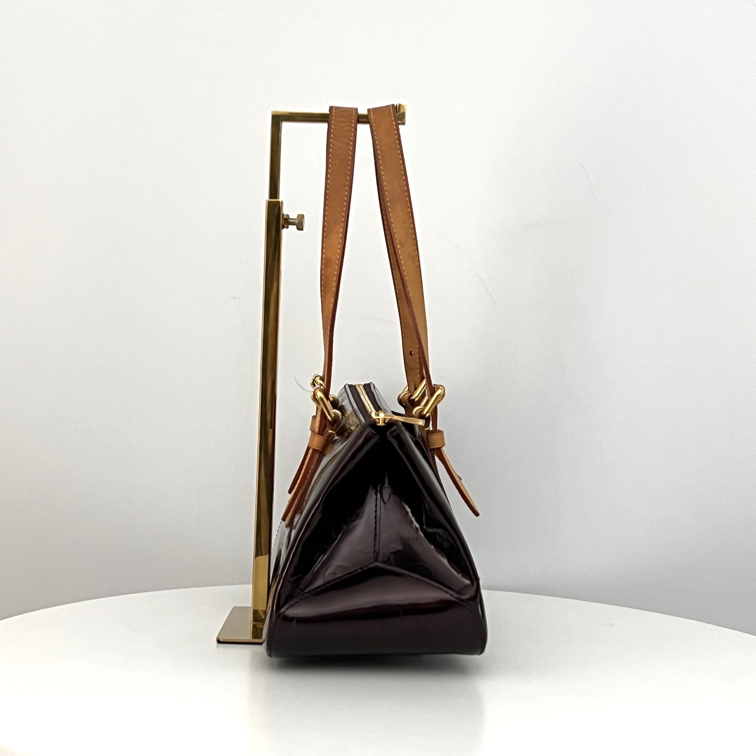 Sac LOUIS VUITTON Rosewood cuir verni violet