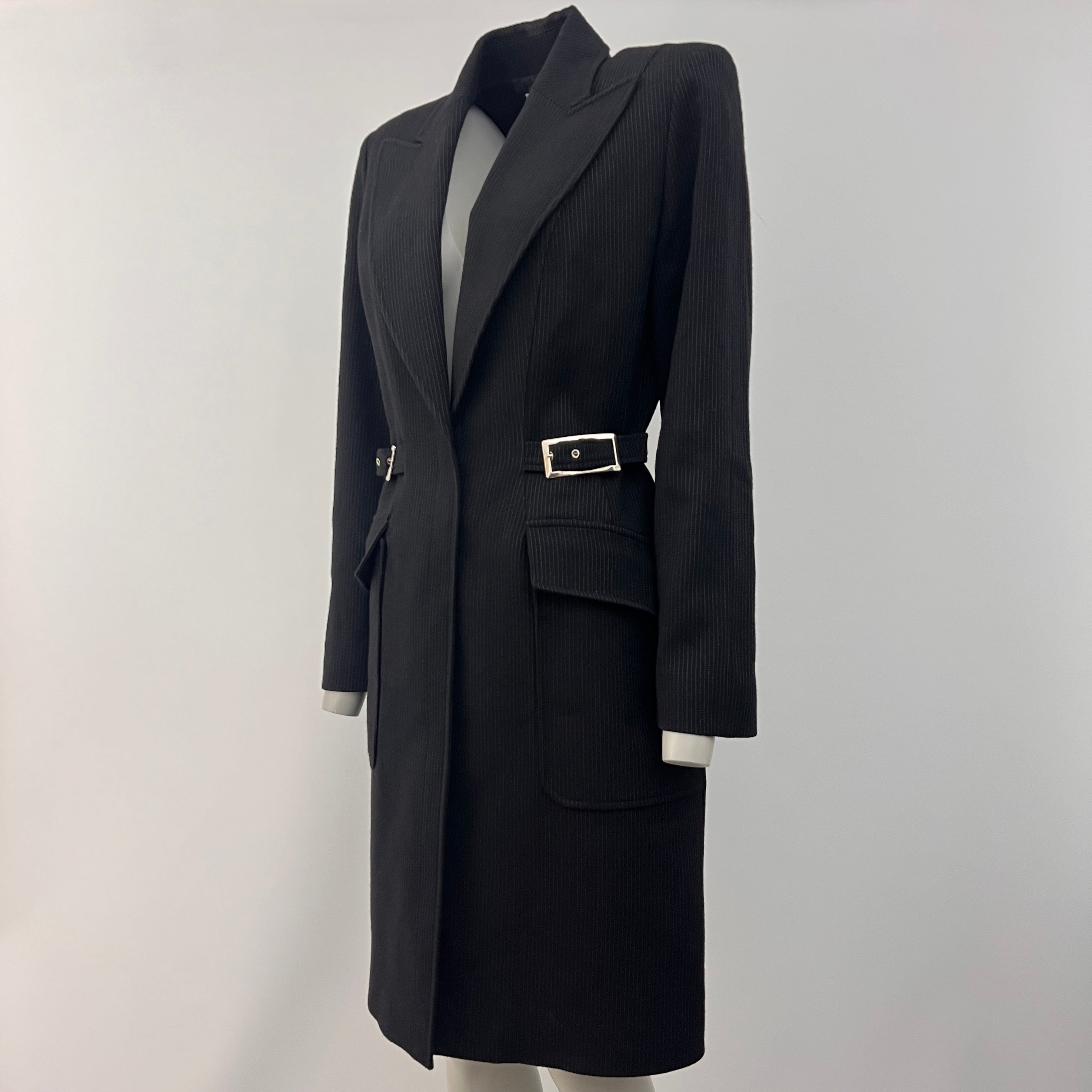 MUGLER S blue denim jacket