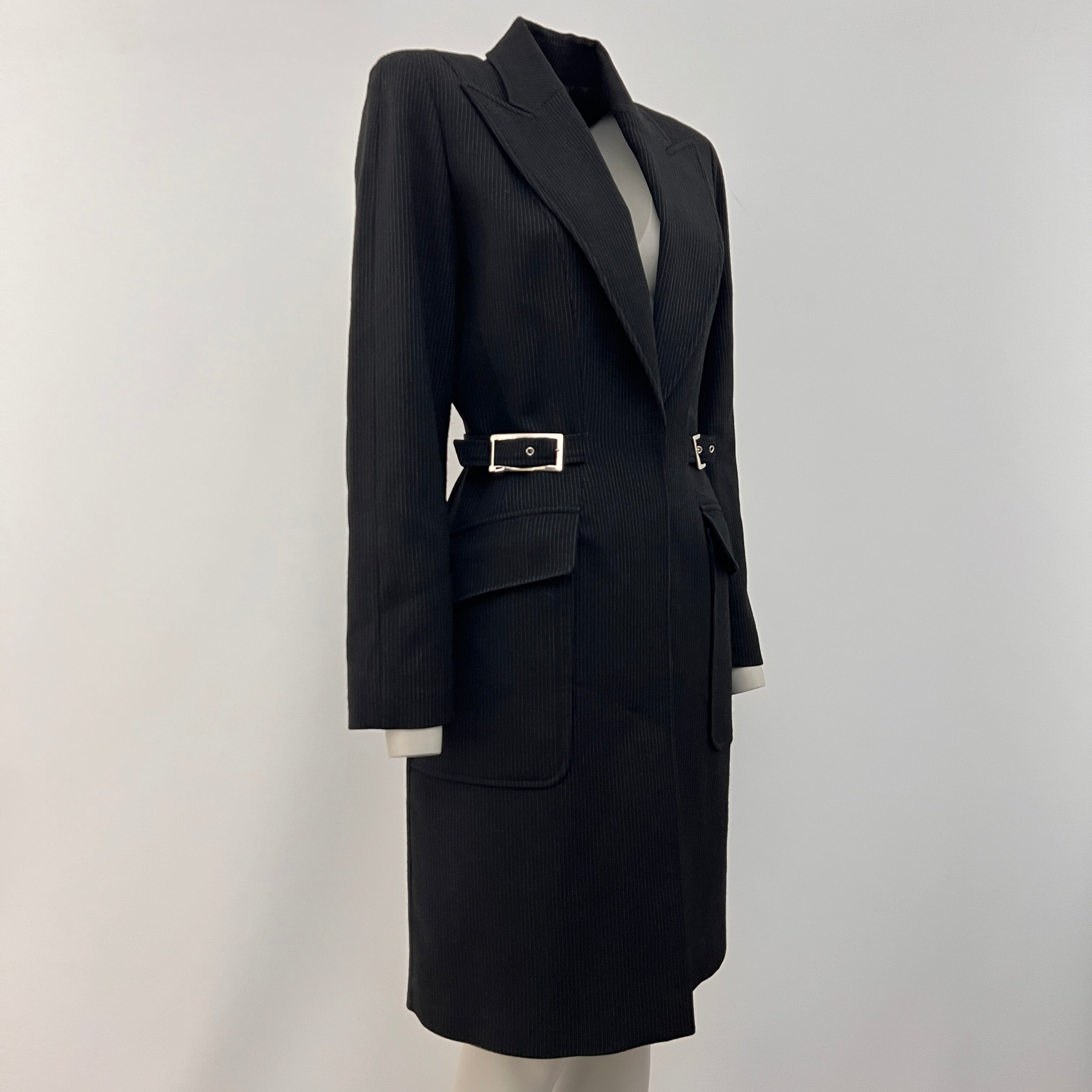MUGLER S blue denim jacket
