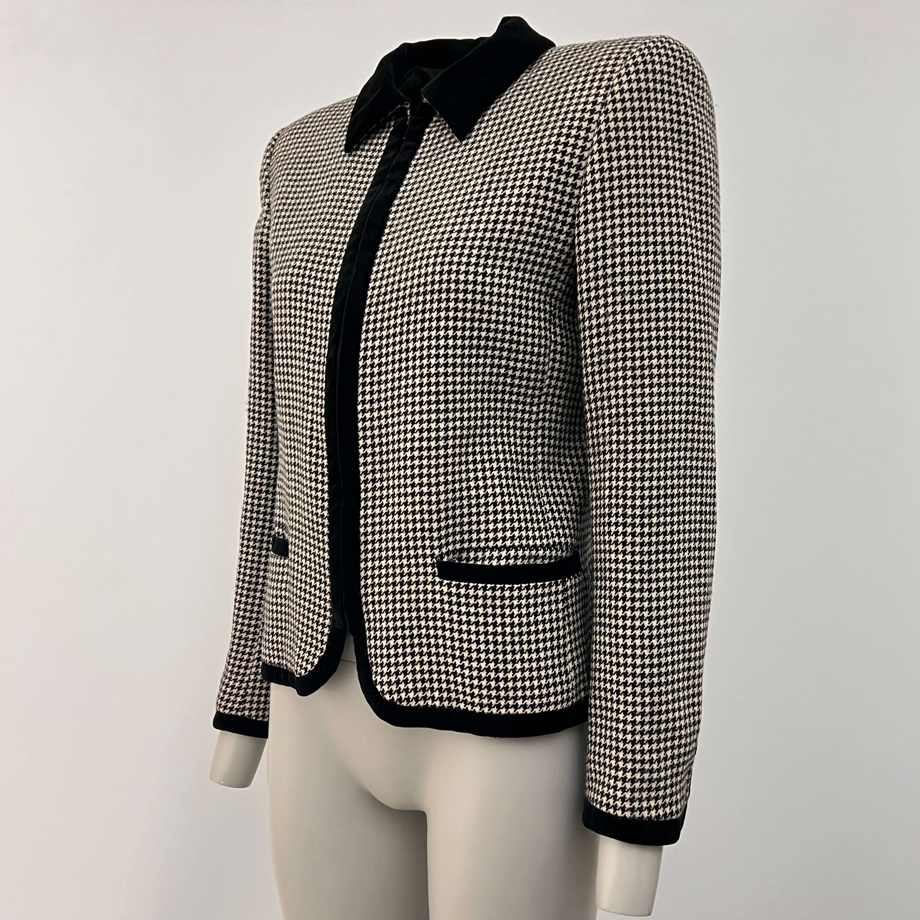 VALENTINO S grey wool and cashmere jacket