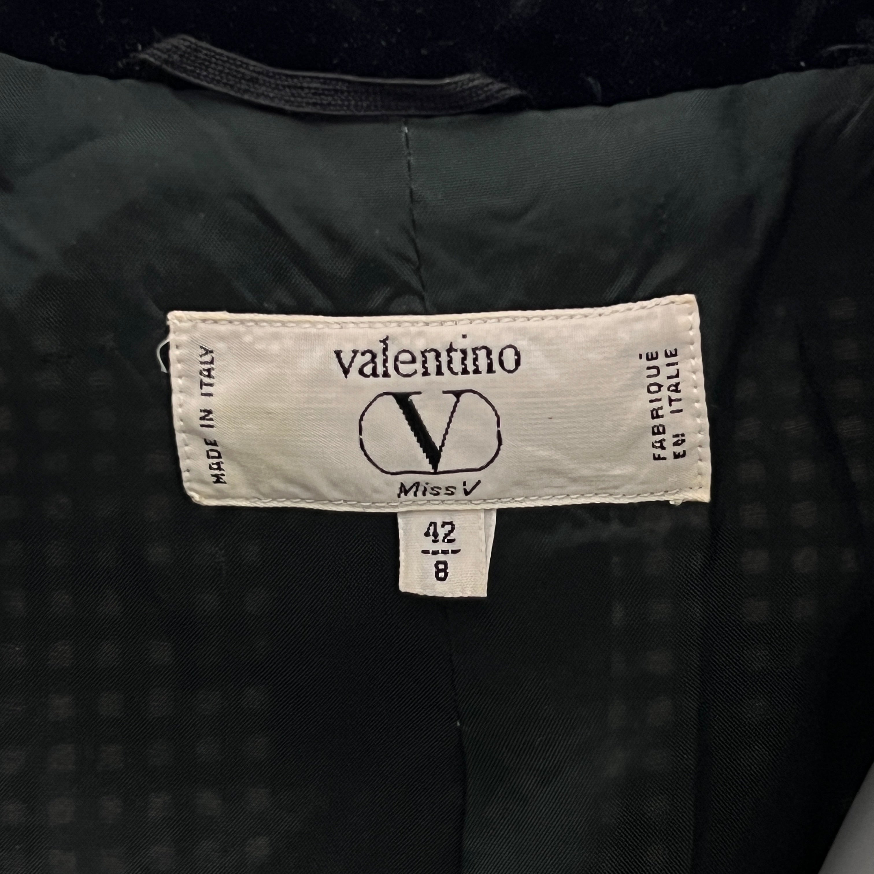 VALENTINO S grey wool and cashmere jacket