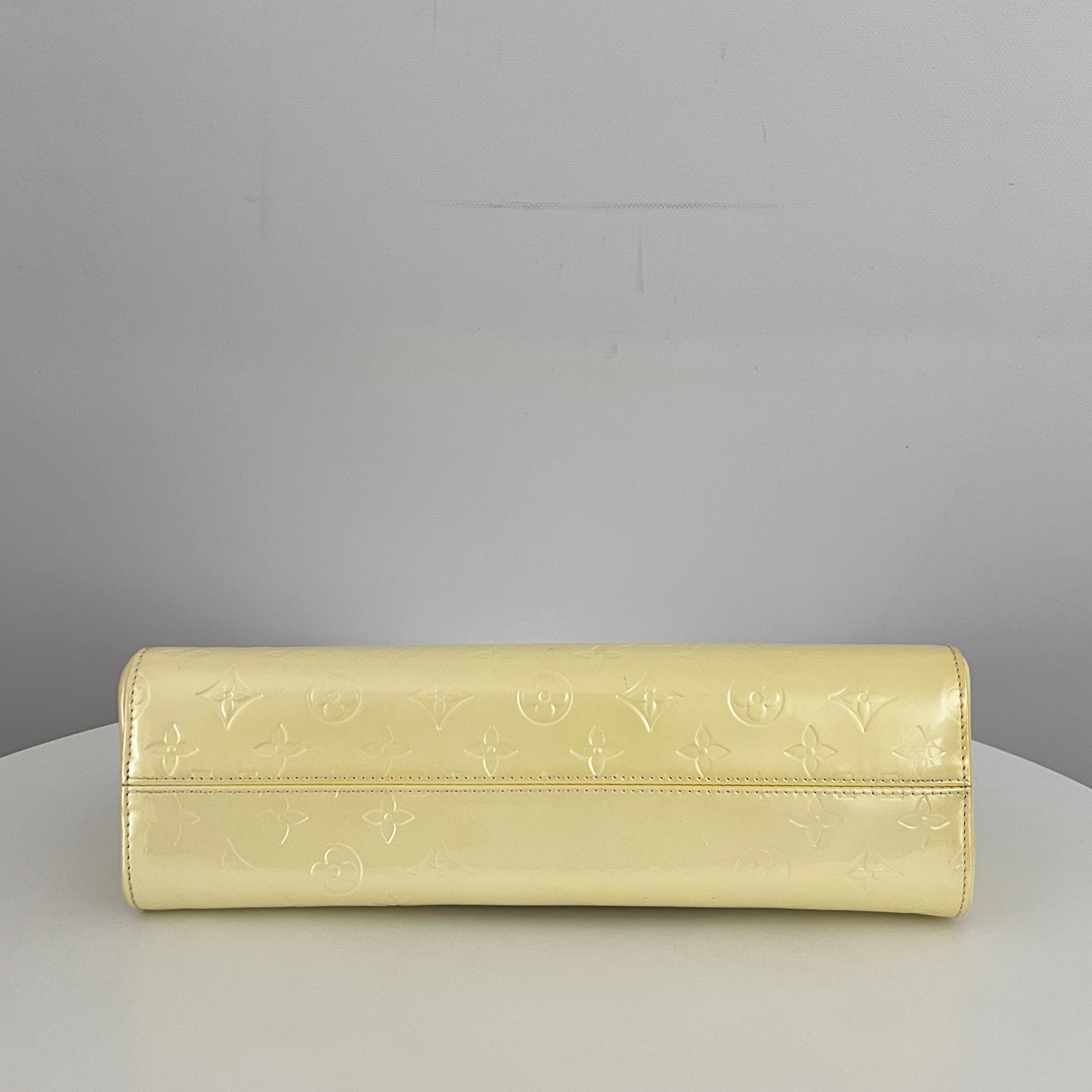Sac LOUIS VUITTON Roxbury cuir verni perle vintage 2006