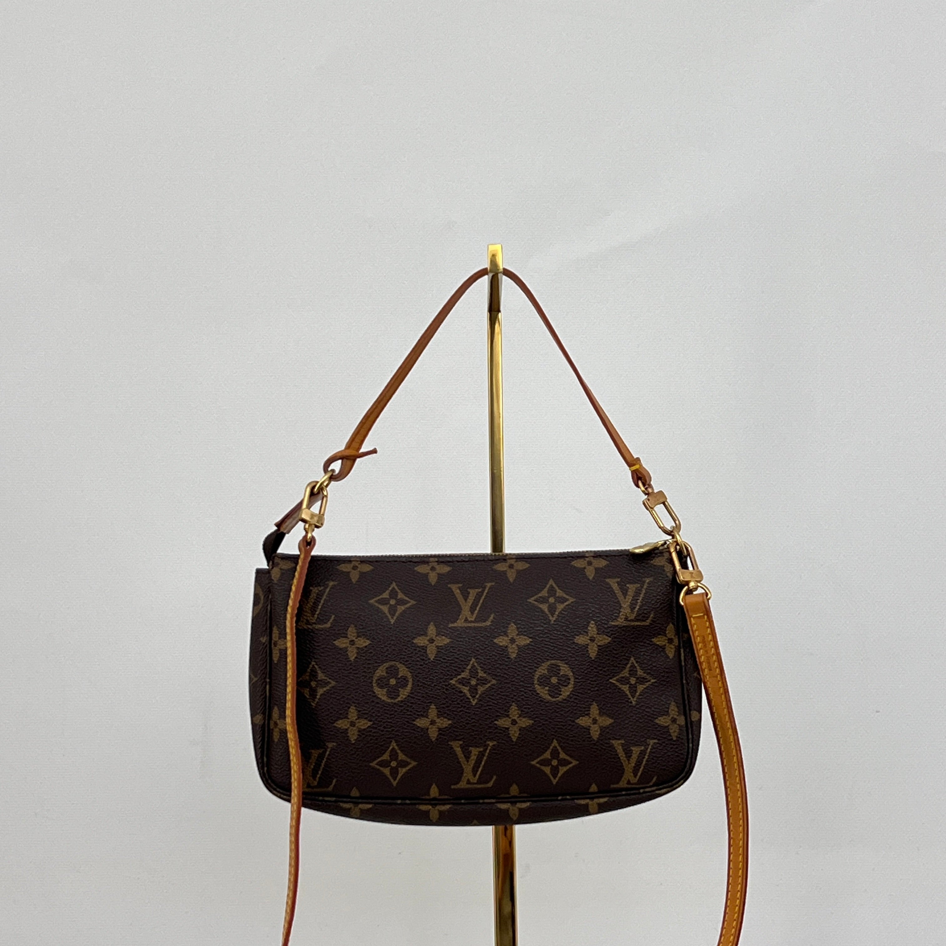 Sac à bandoulière LOUIS VUITTON Pochette Accessoires toile marron vintage 1999