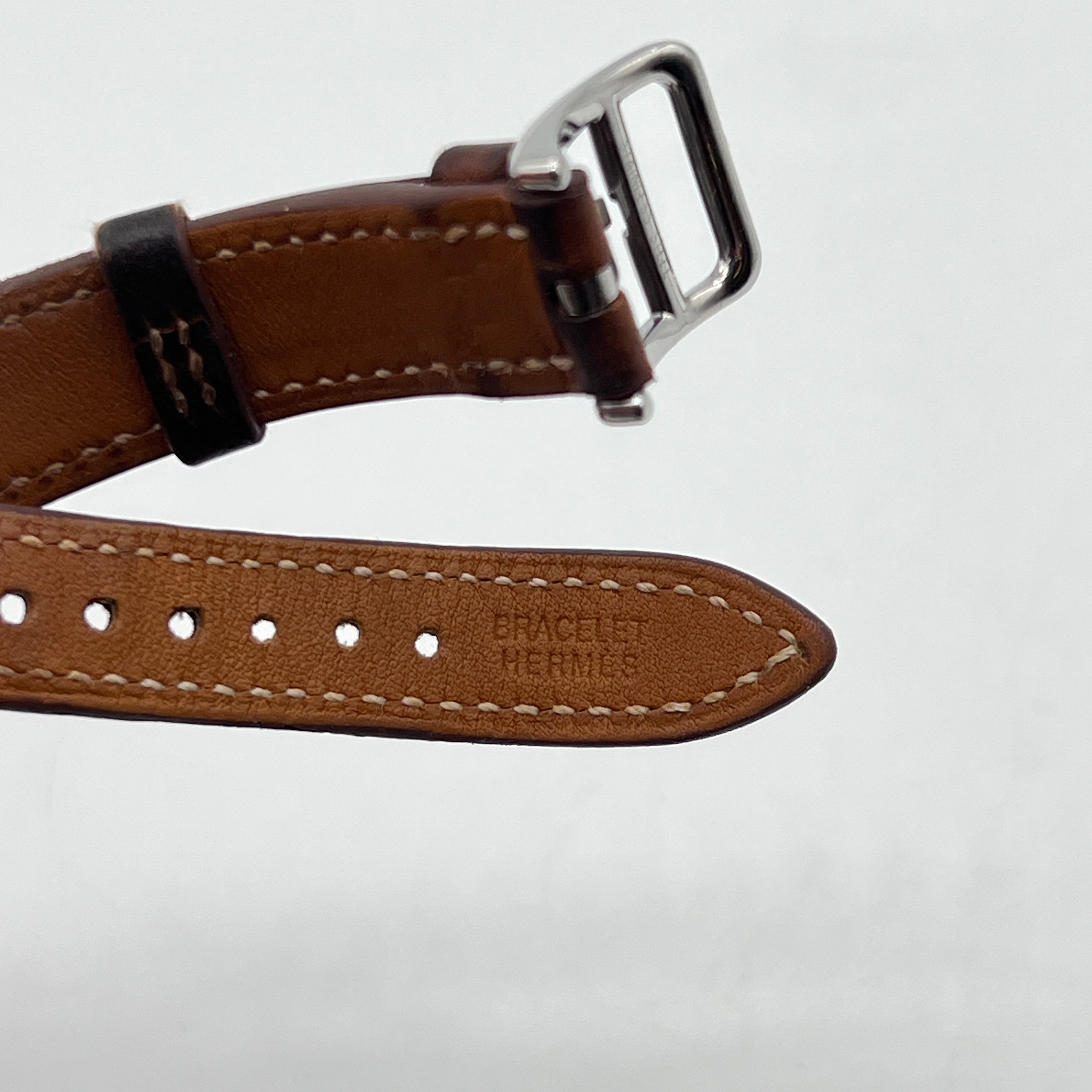 Montre HERMÈS Cape Cod acier argenté vintage 2011