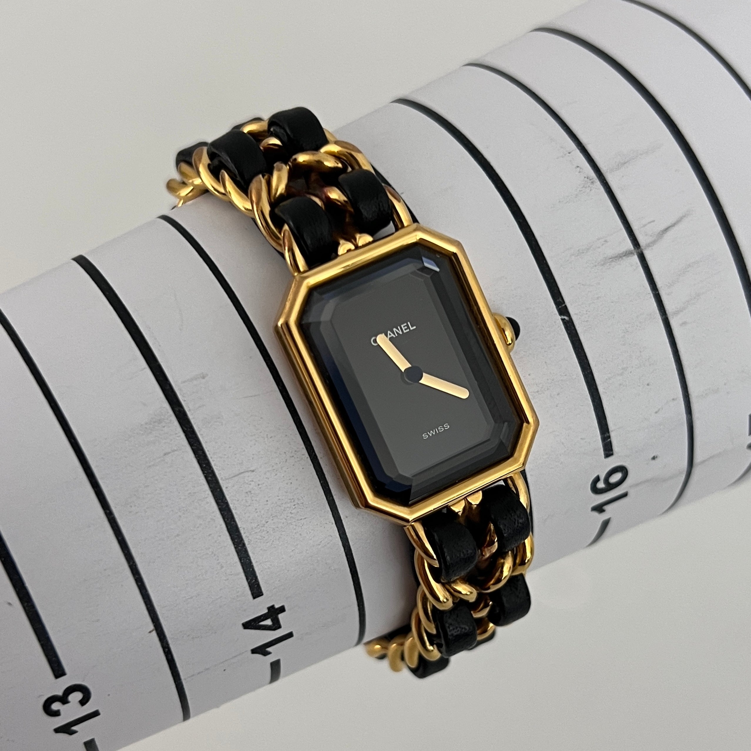 Montre CHANEL Première plaqué or doré