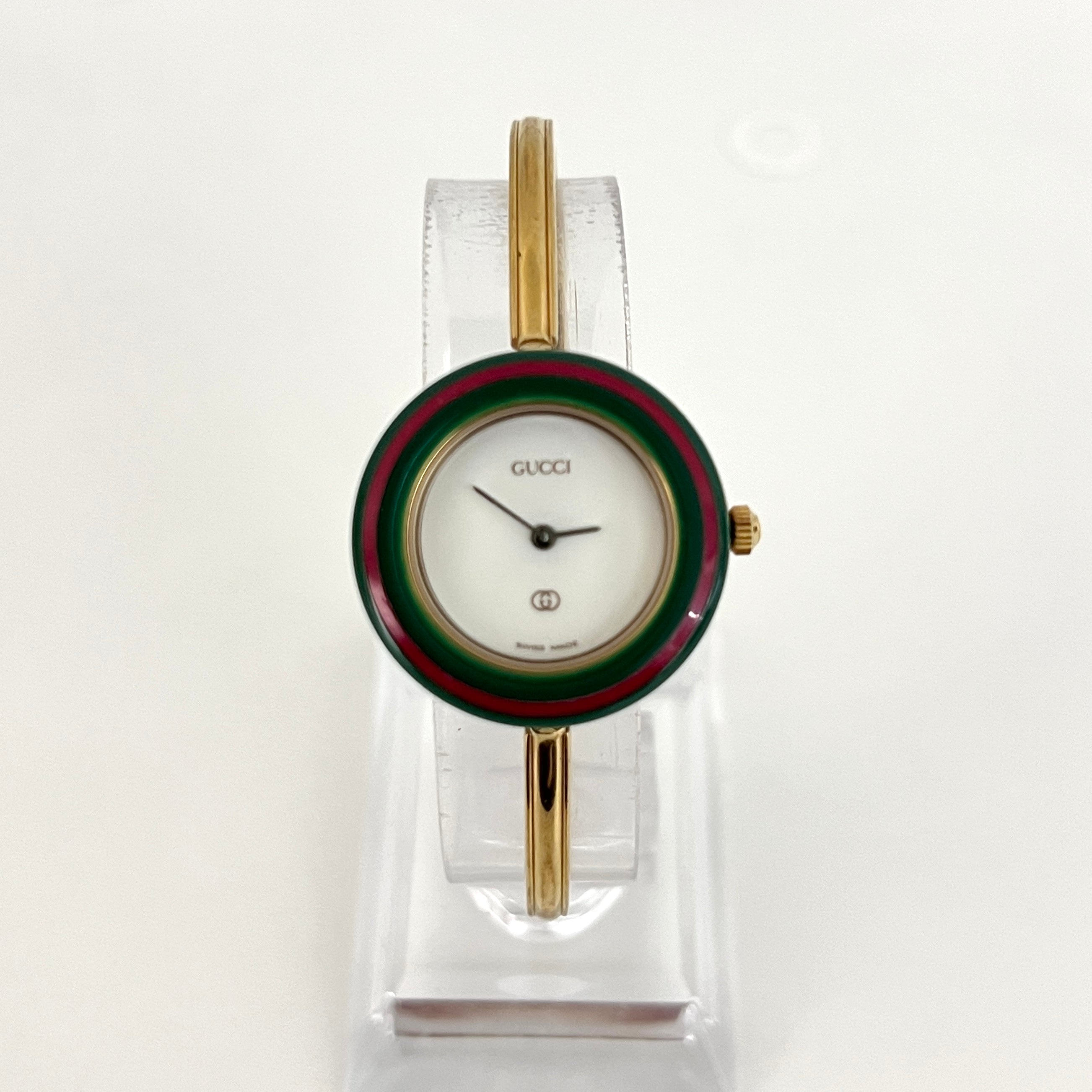 Montre GUCCI Play plaqué or doré
