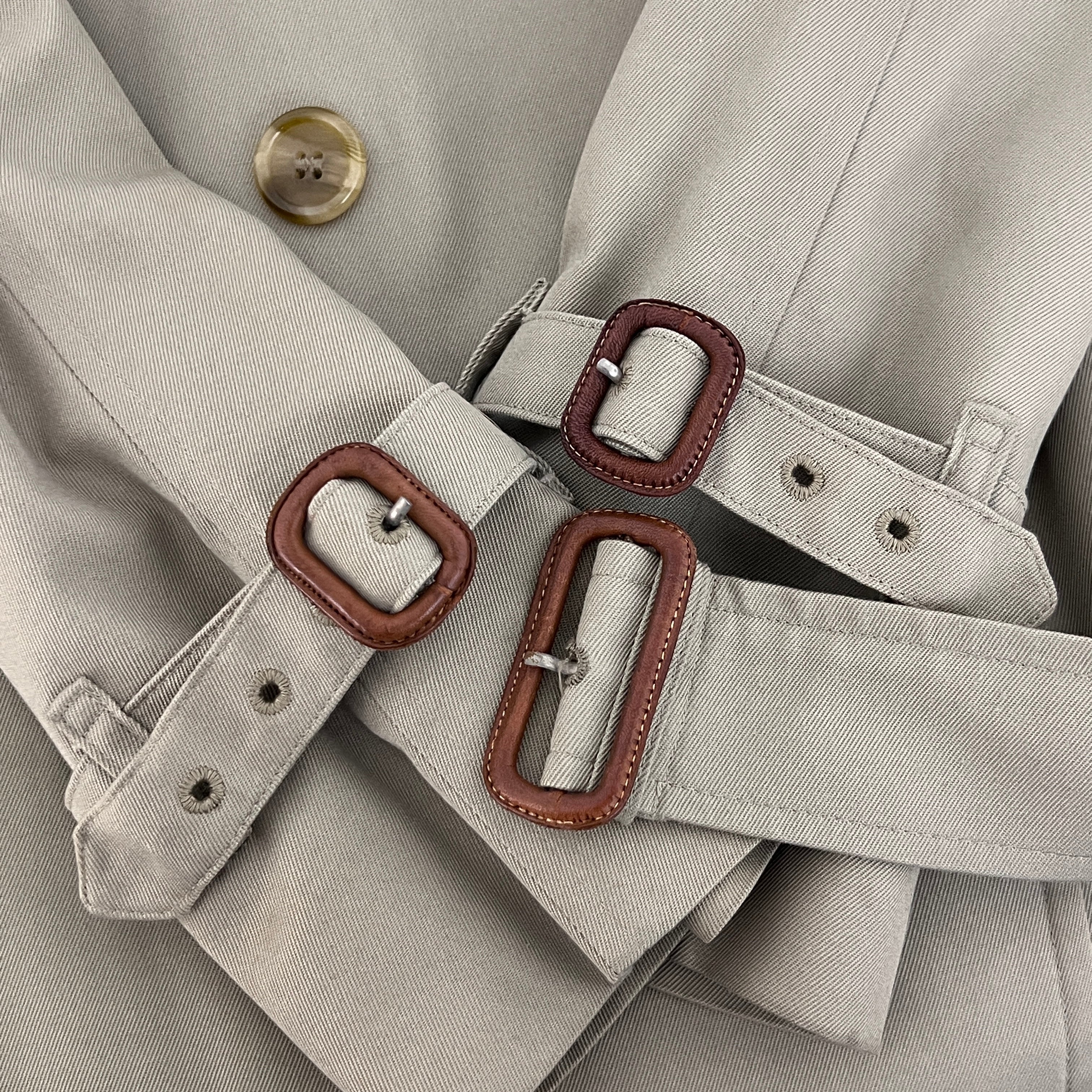 Trench BURBERRY S coton beige pierre Chelsea Circa 1990
