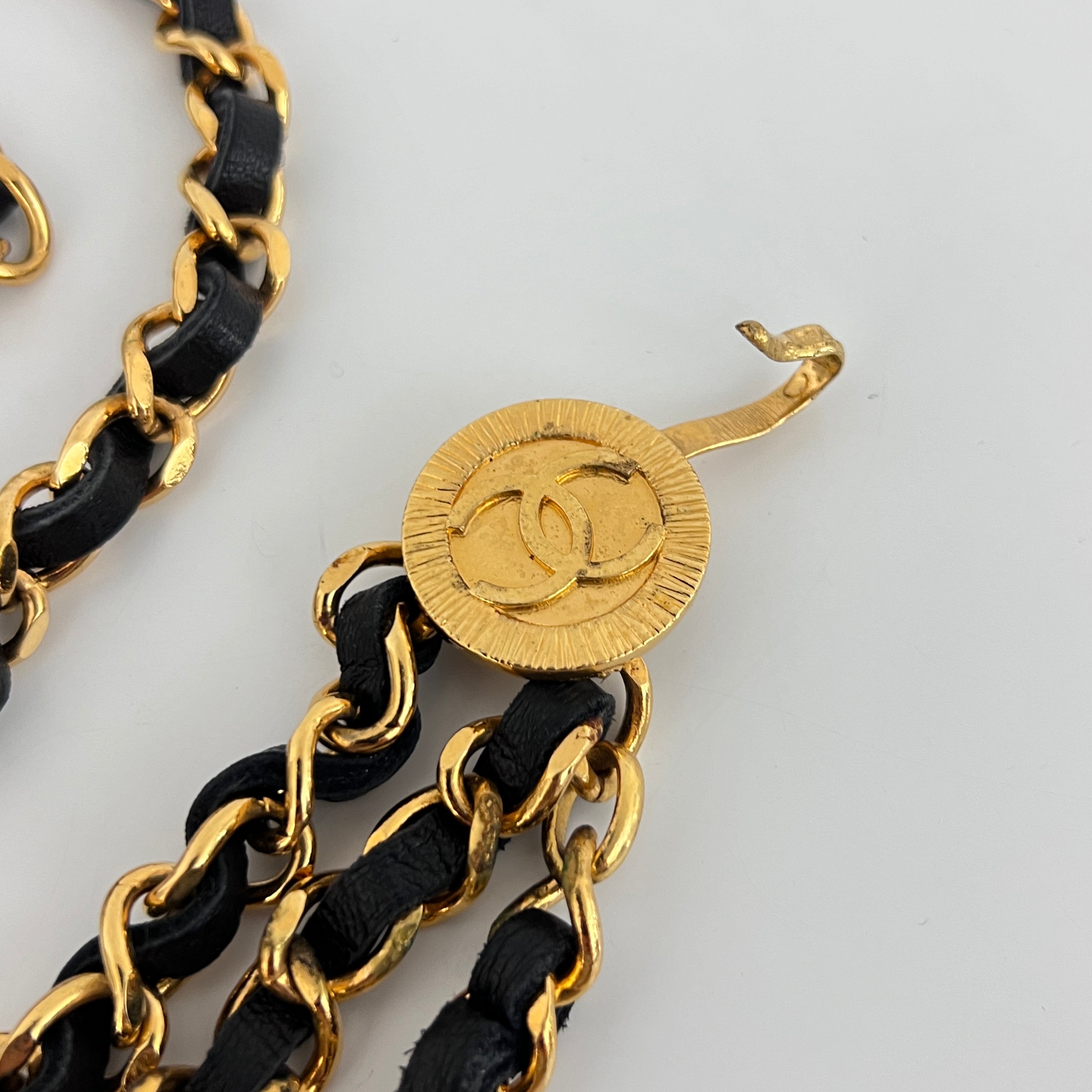 Ceinture CHANEL CC Chaîne entrelacée Collection1984