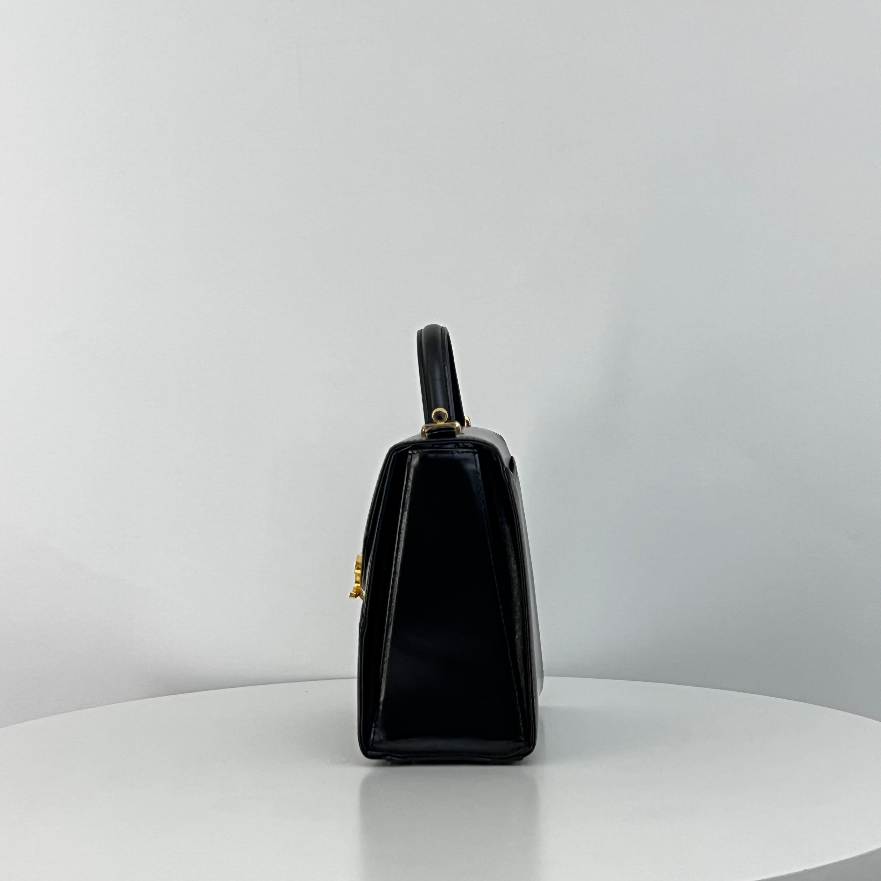 Sac COURRÈGES 2 Way cuir grainé noir