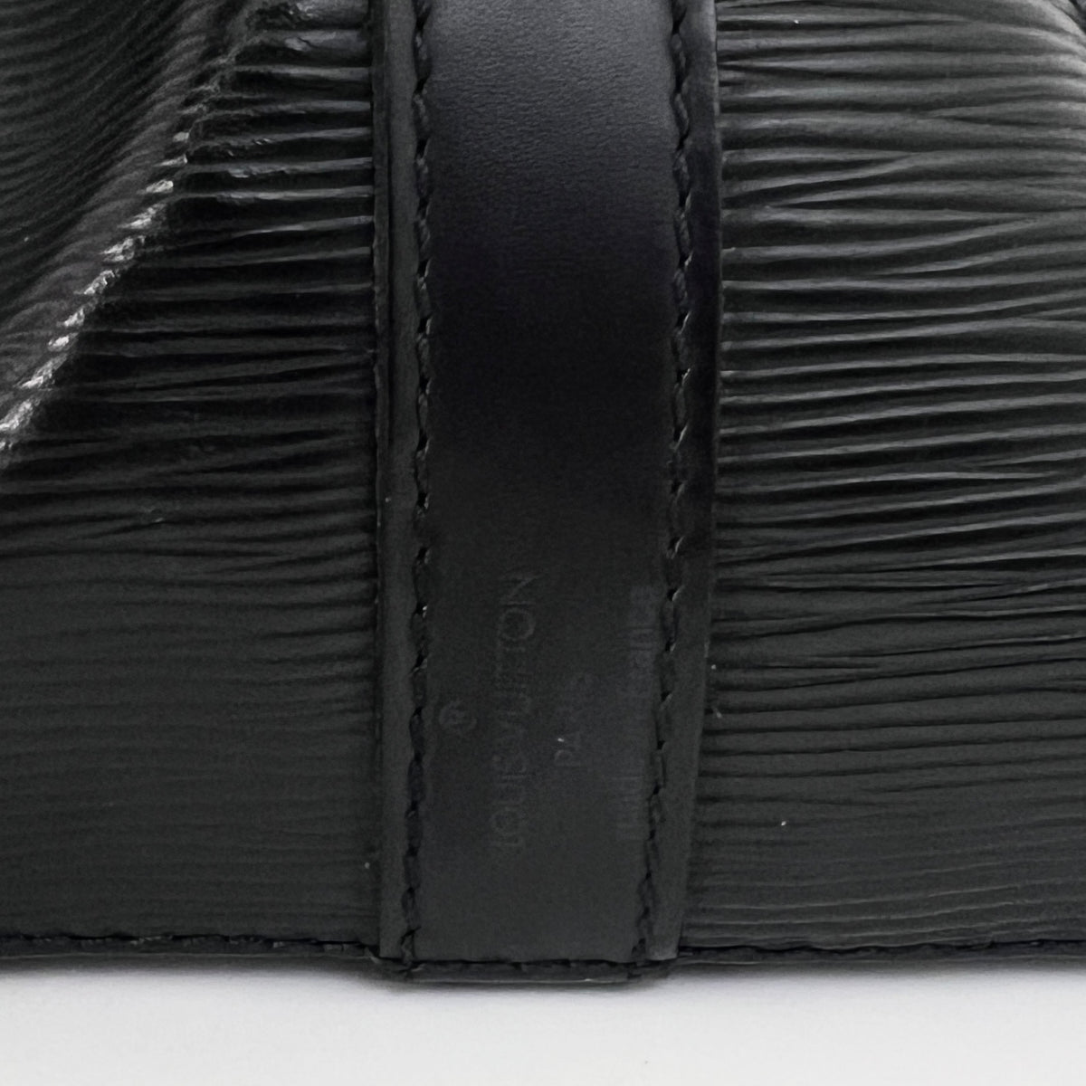 LOUIS VUITTON Noe Petit black epi leather vintage 1995 bag