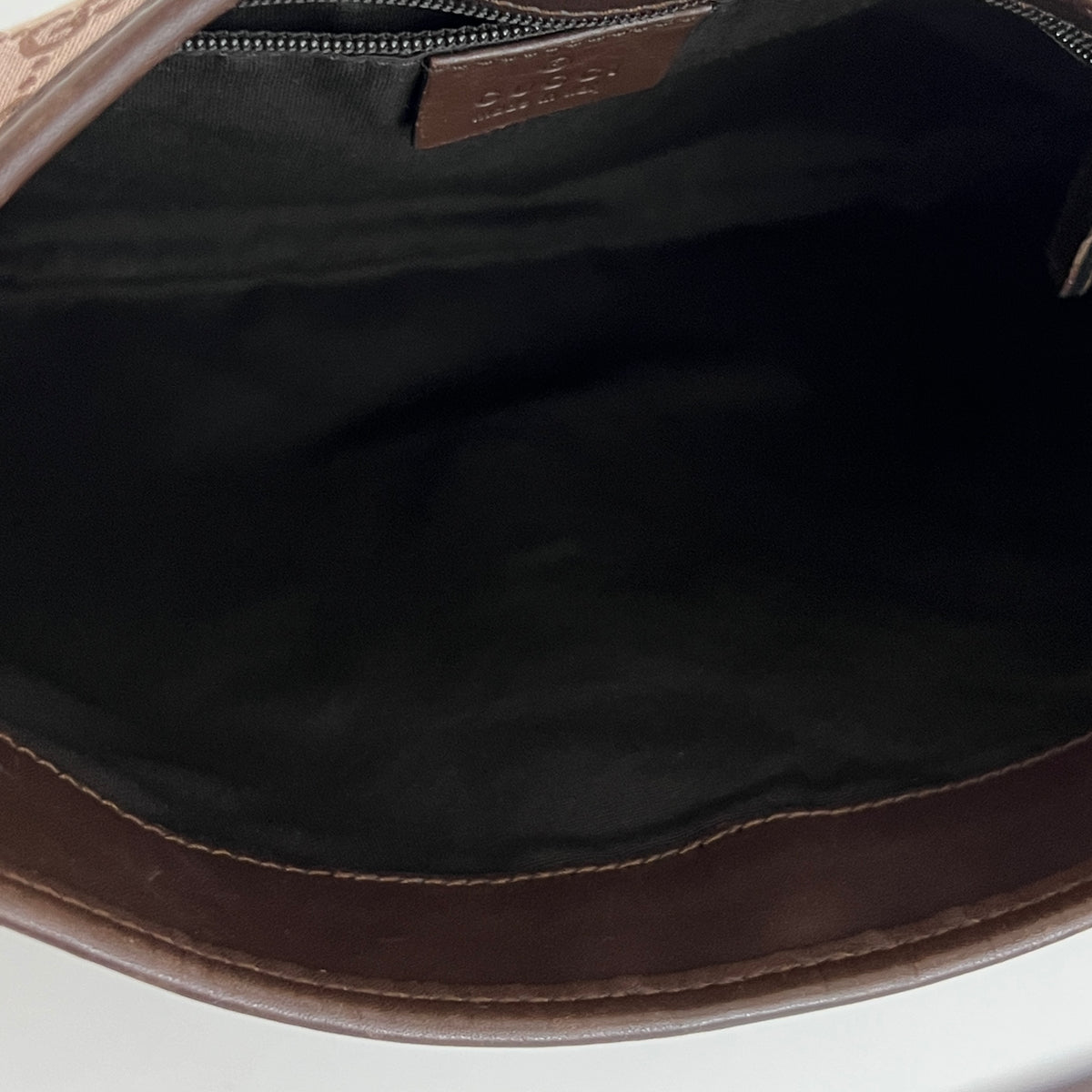 Sac GUCCI Jackie toile et cuir marron
