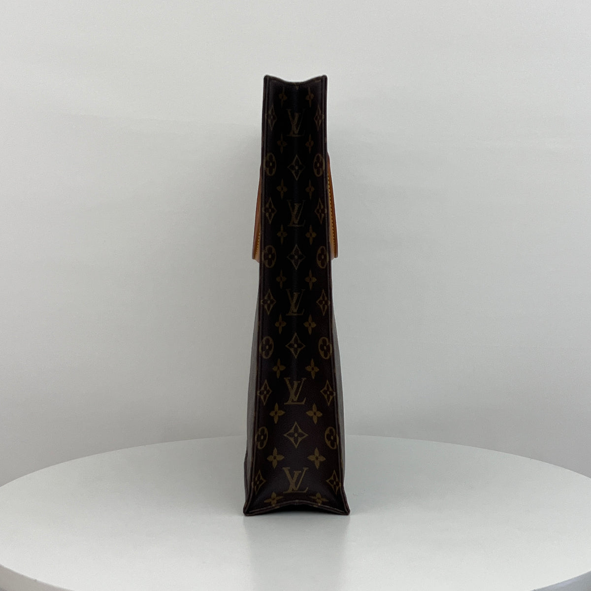 Sac LOUIS VUITTON Sac Plat toile et cuir marron vintage 2002