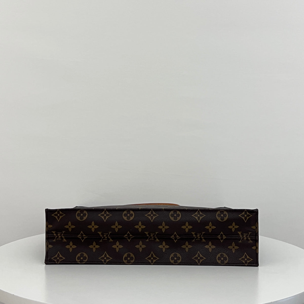 Sac LOUIS VUITTON Sac Plat toile et cuir marron vintage 2002