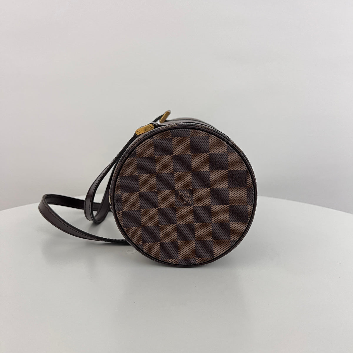 Sac LOUIS VUITTON Papillon toile et cuir marron vintage 2003