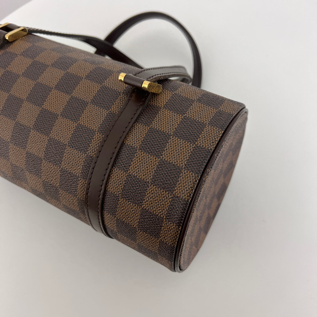 Sac LOUIS VUITTON Papillon toile et cuir marron vintage 2003