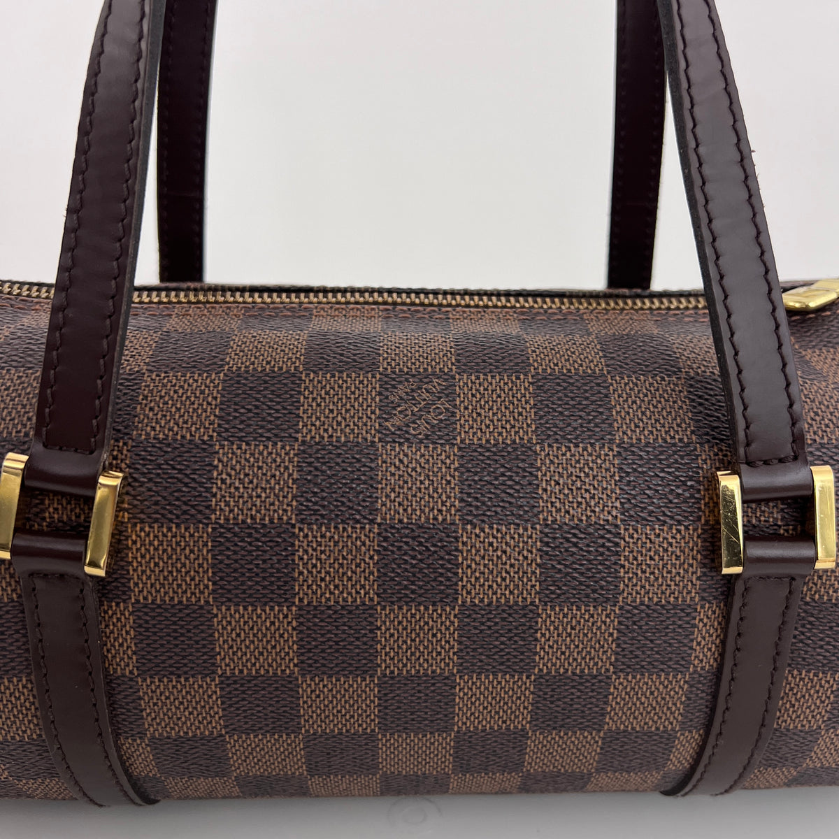 Sac LOUIS VUITTON Papillon toile et cuir marron vintage 2003