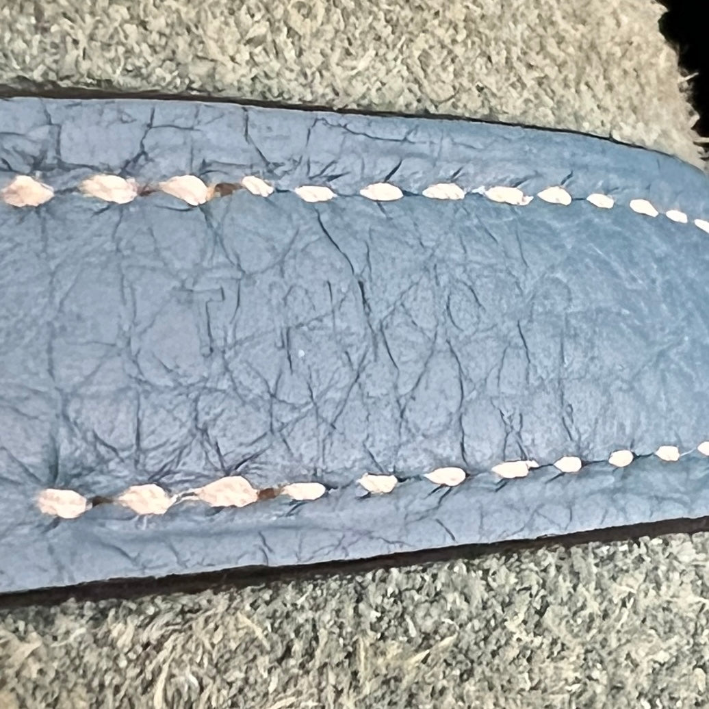 Sac HERMÈS Picotin PM cuir grainé bleu