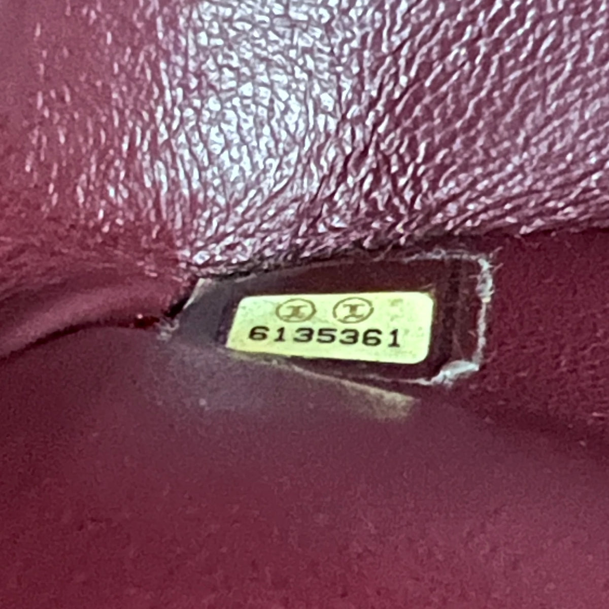Sac à bandoulière CHANEL Classique 11.12 Medium cuir d'agneau noir vintage 2000-2002