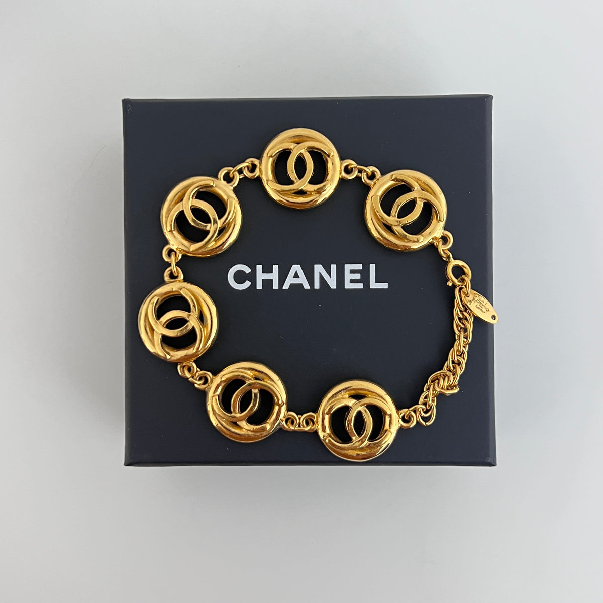 Bracelet CHANEL CC Chain 1982