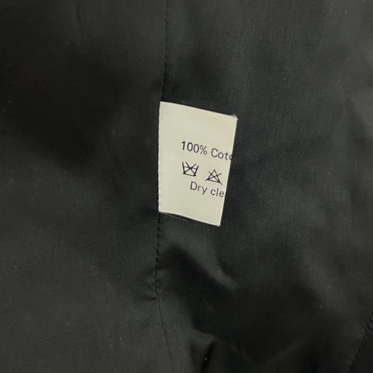 Veste Thierry Mugler vintage circa 1990 noire en coton Taille S