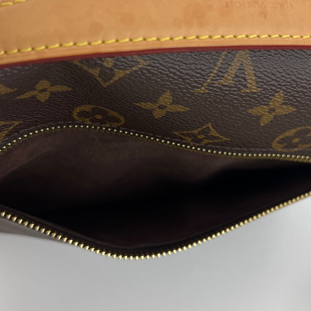 Sac à bandoulière LOUIS VUITTON Metis toile et cuir marron vintage circa 1990