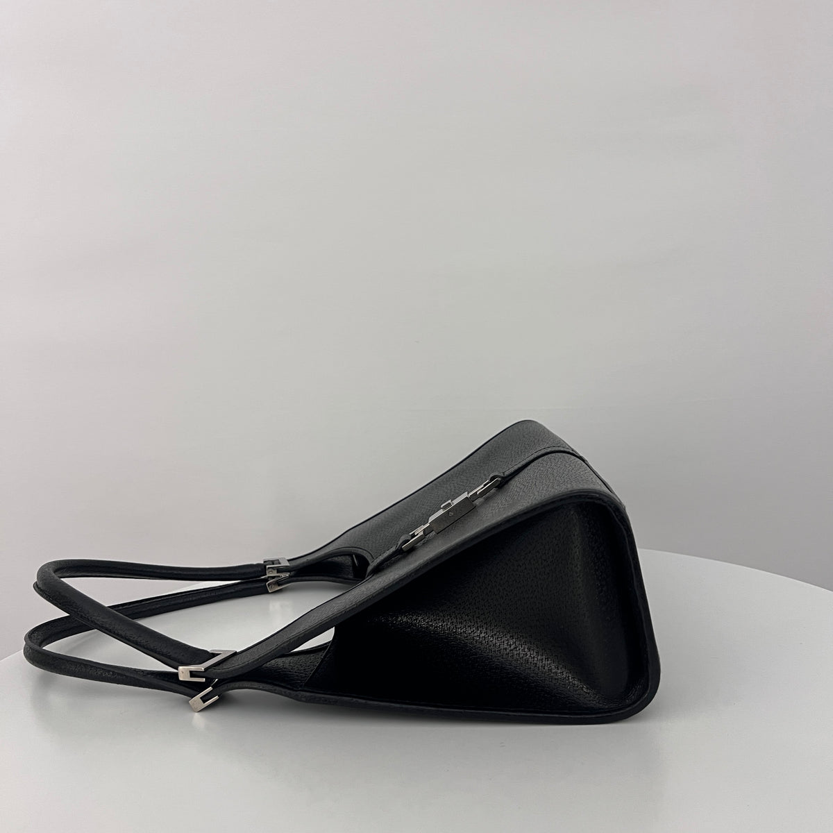 Sac GUCCI Jackie cuir grainé noir