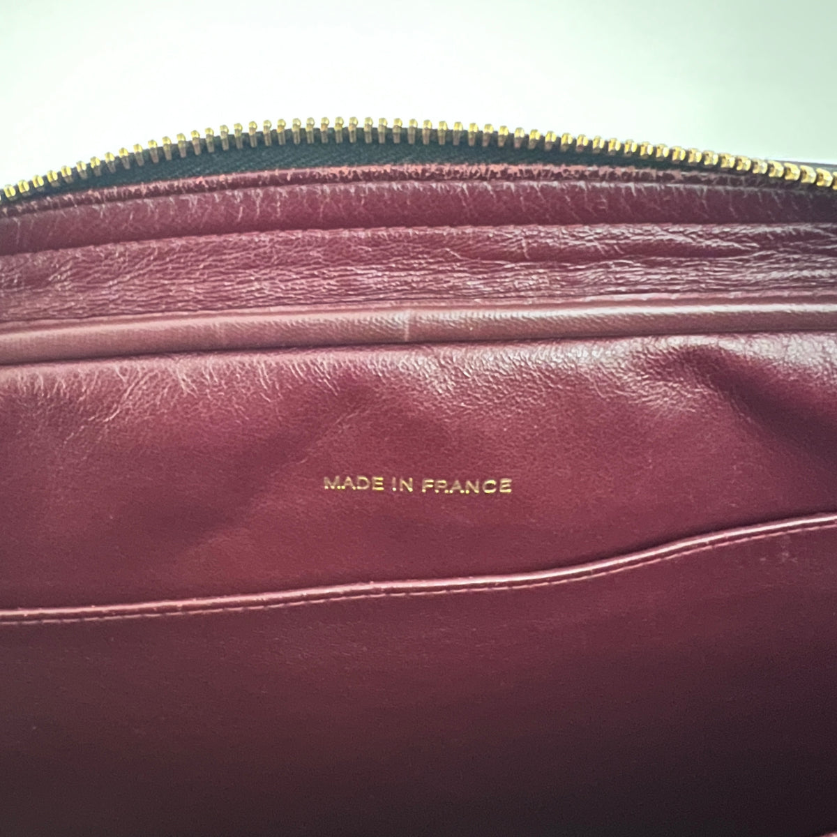 Sac CHANEL Tote Matelassé Chain cuir d'agneau noir vintage 1997-1999