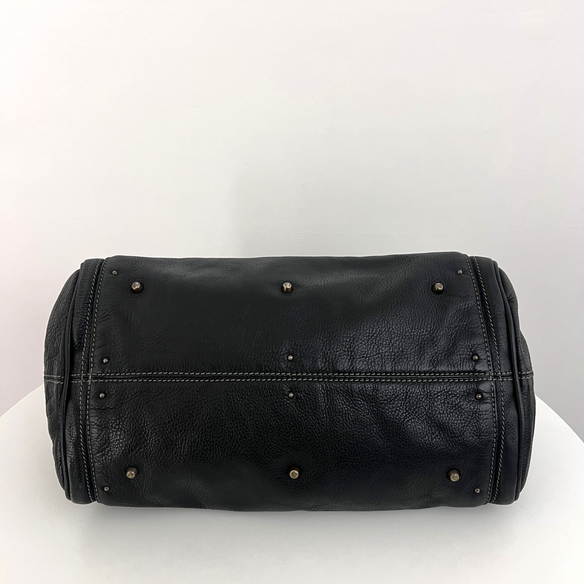 Sac CHLOÉ Paddington cuir grainé noir