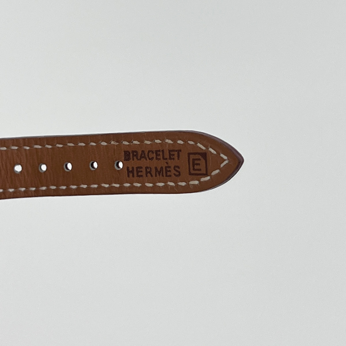 Montre HERMÈS Kelly plaqué or doré