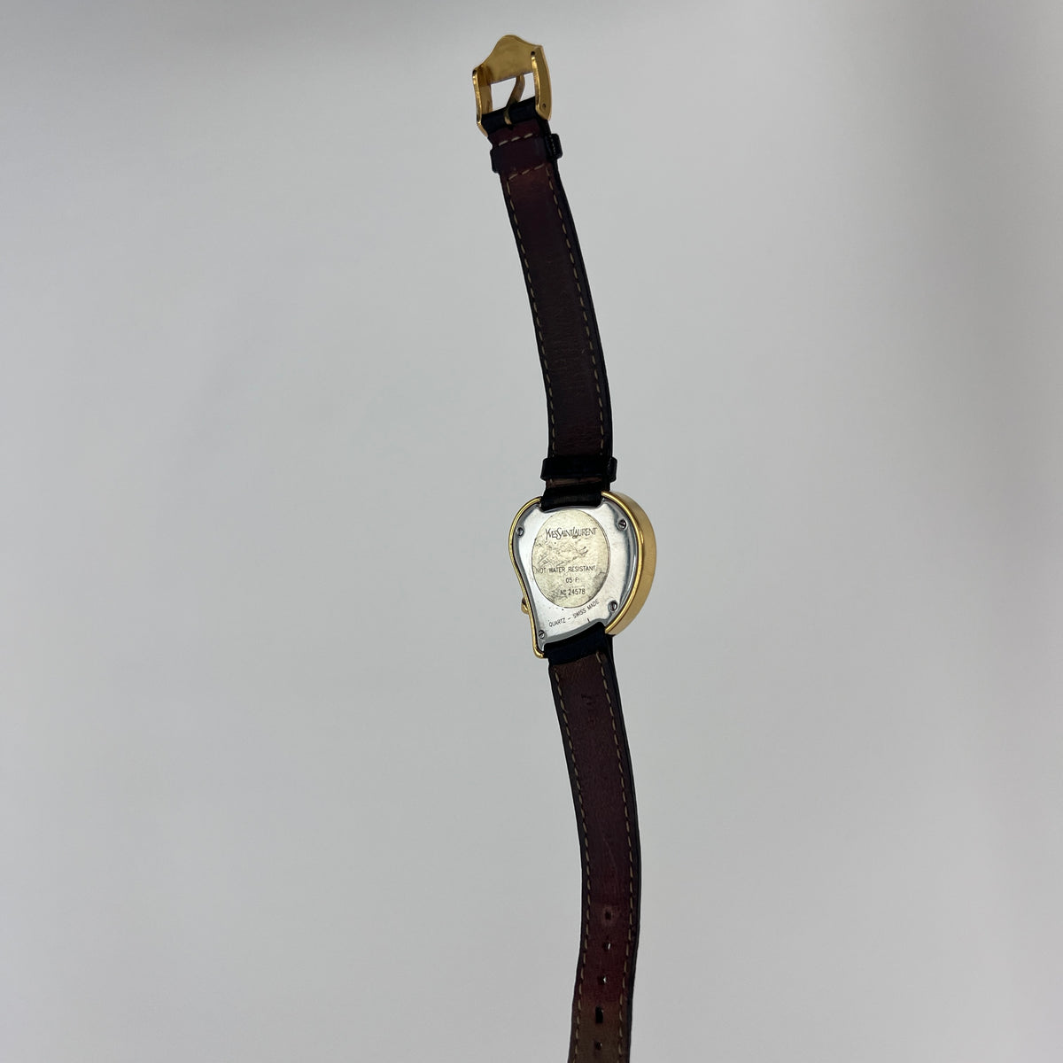 Montre YVES SAINT LAURENT Heart plaqué or doré