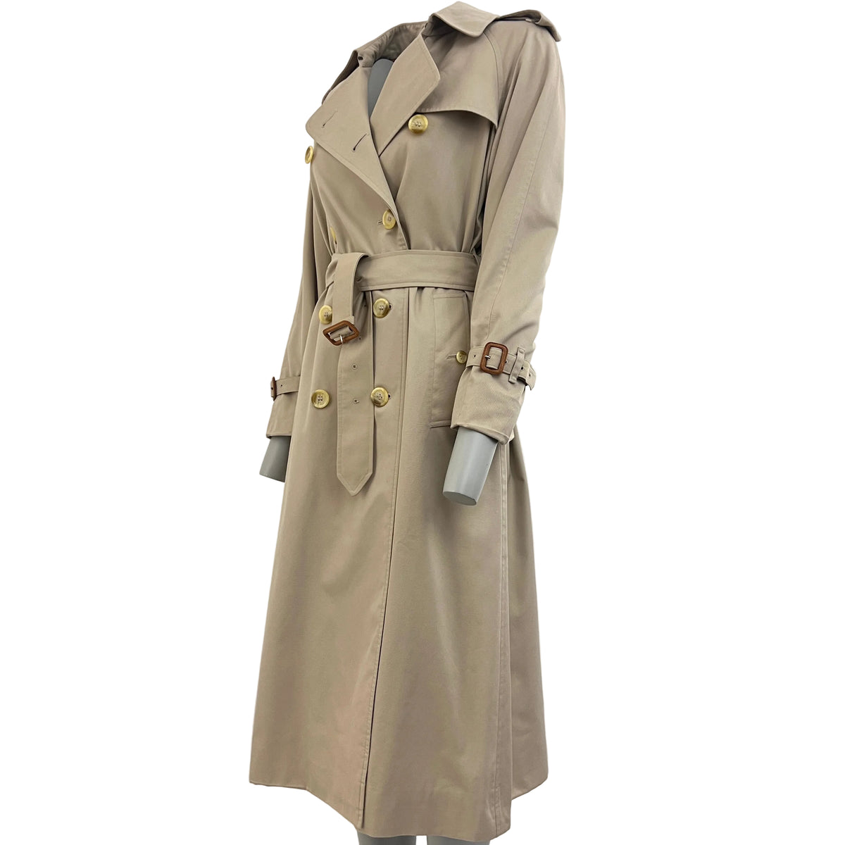 Trench BURBERRY S coton beige Chelsea Circa 1990