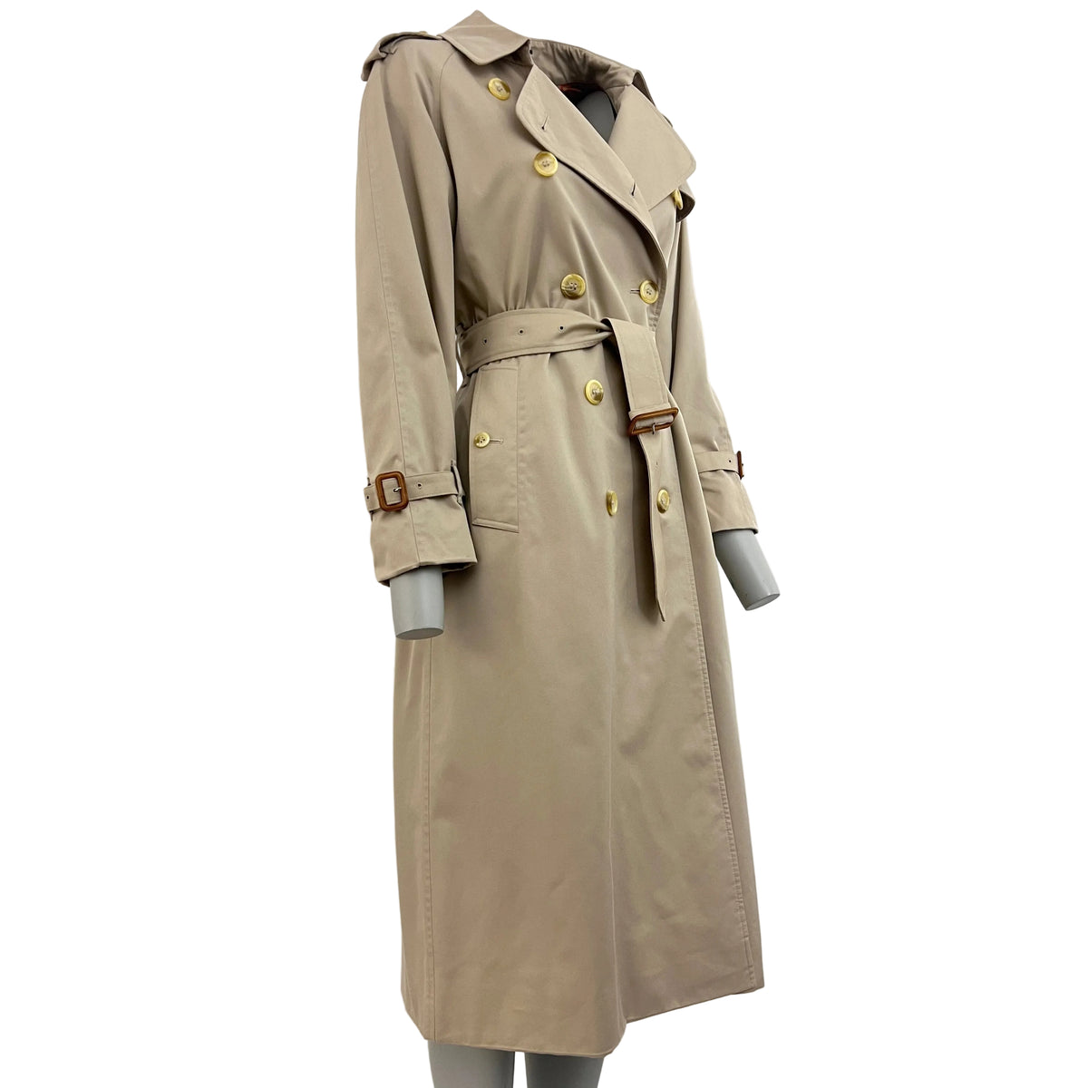Trench BURBERRY S coton beige Chelsea Circa 1990