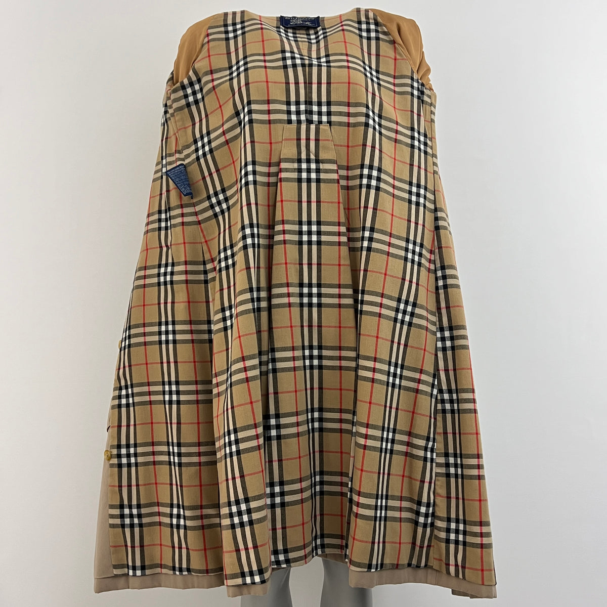 Trench BURBERRY XS coton beige Chelsea Circa 1990