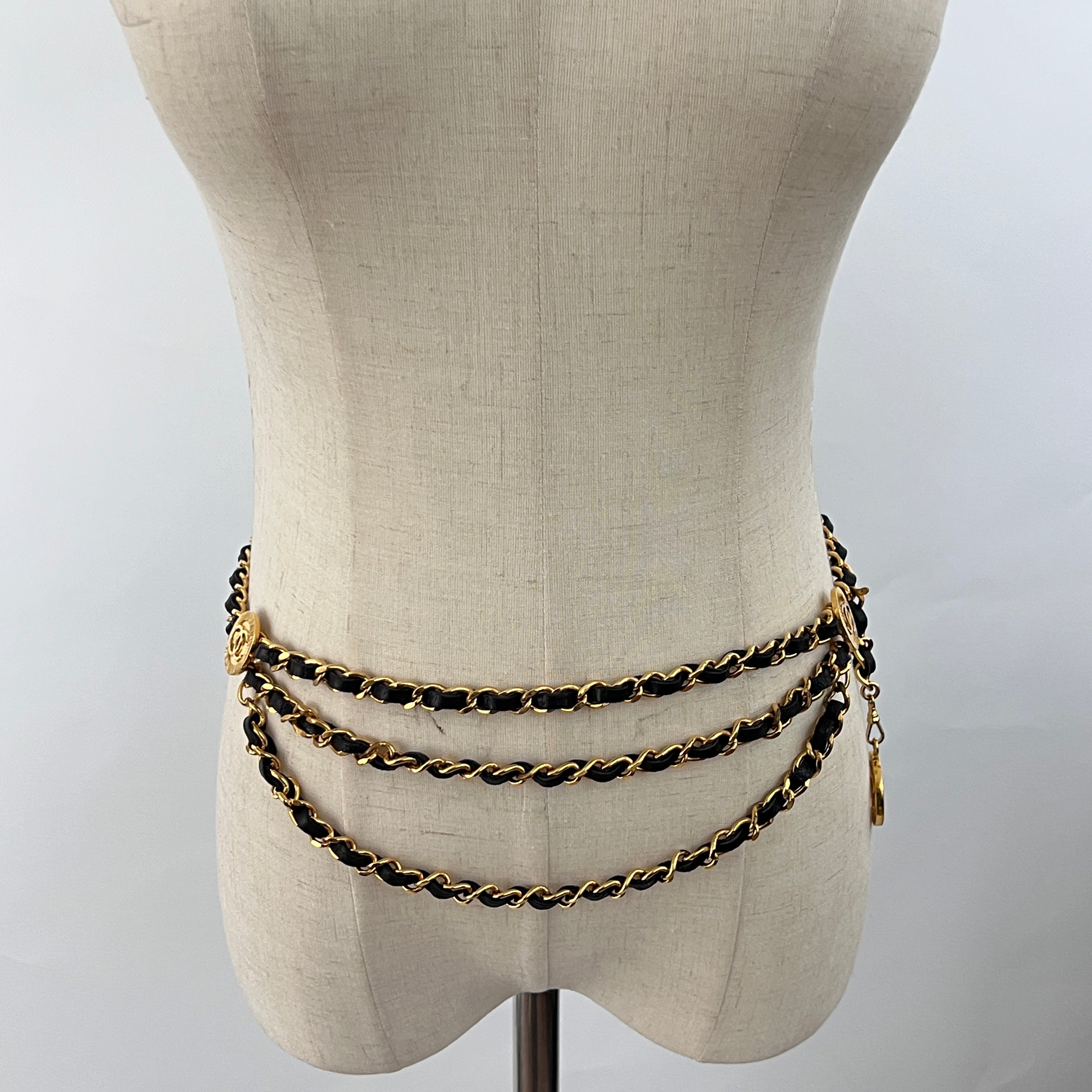Ceinture CHANEL CC Chaîne entrelacée Collection1984