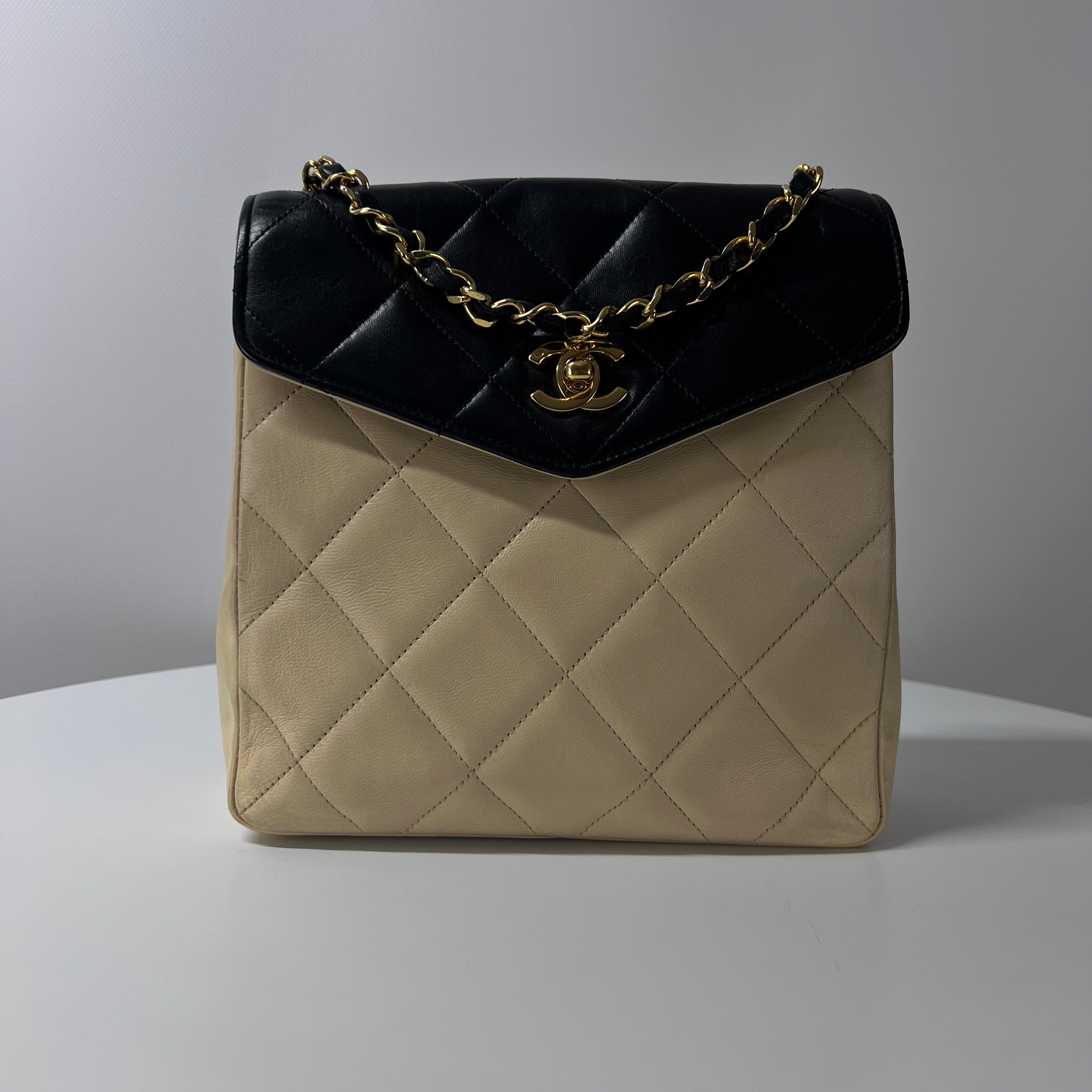 CHANEL Timeless two-tone handbag