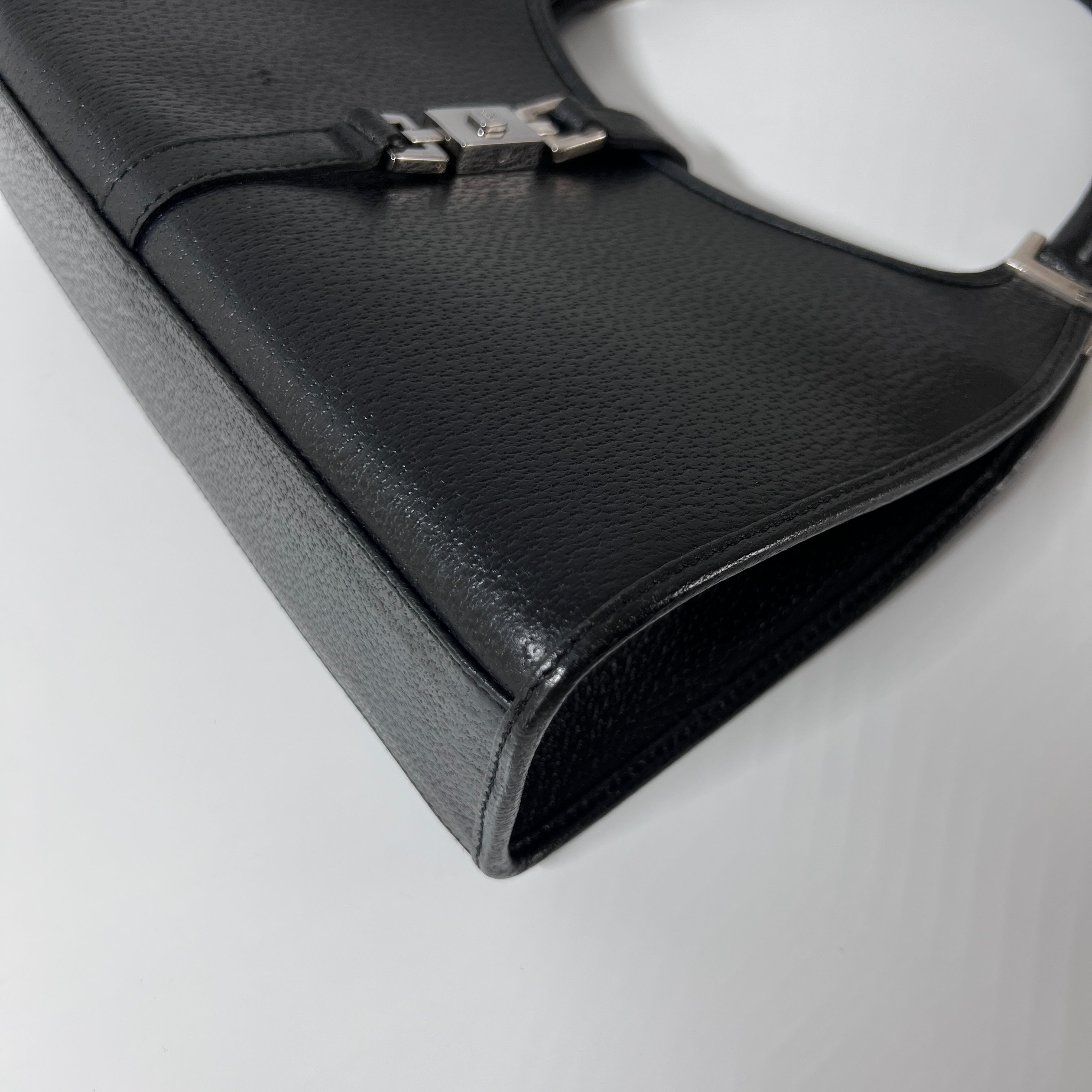 GUCCI Jackie black leather handbag