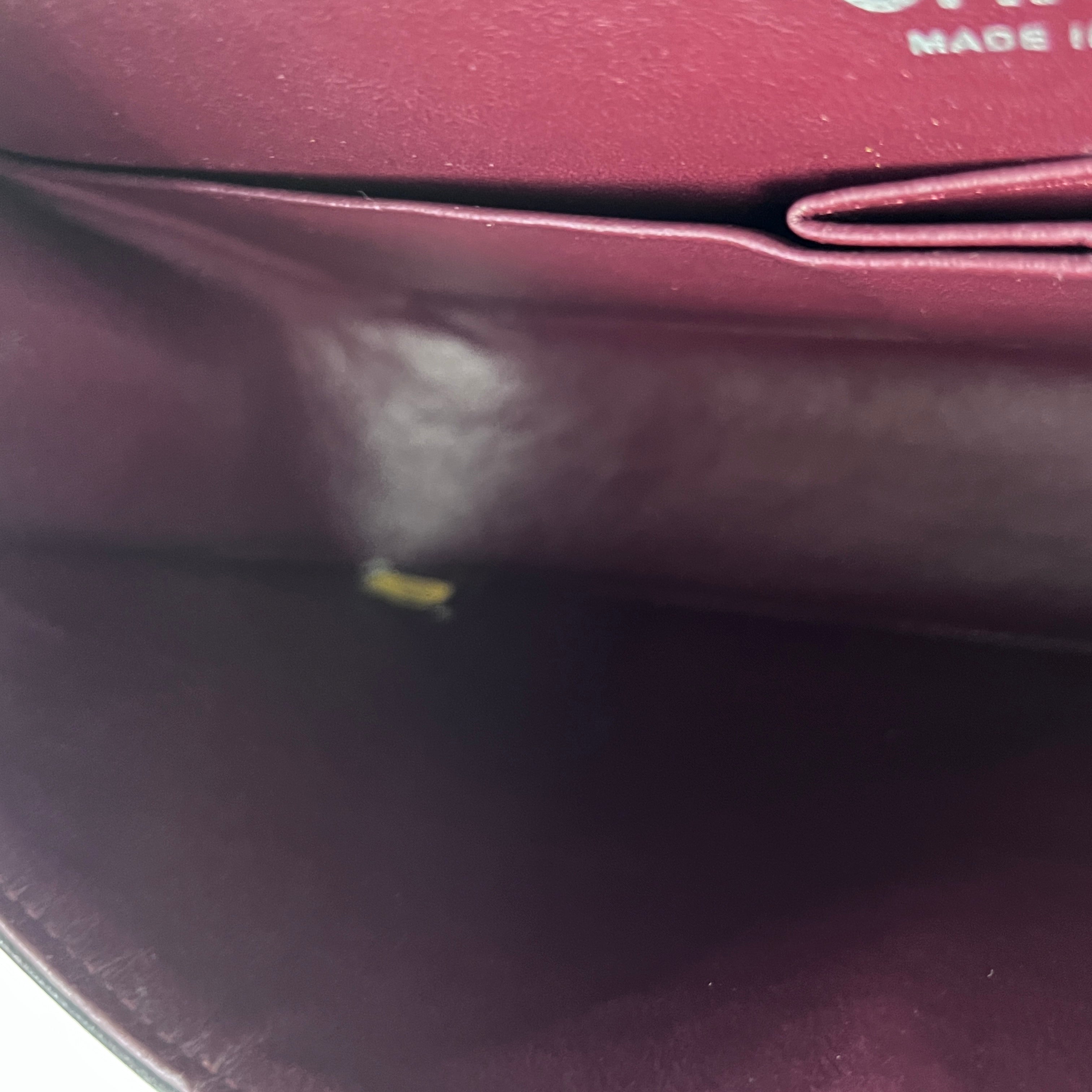 Sac à bandoulière CHANEL Classique Medium Flap cuir d'agneau noir