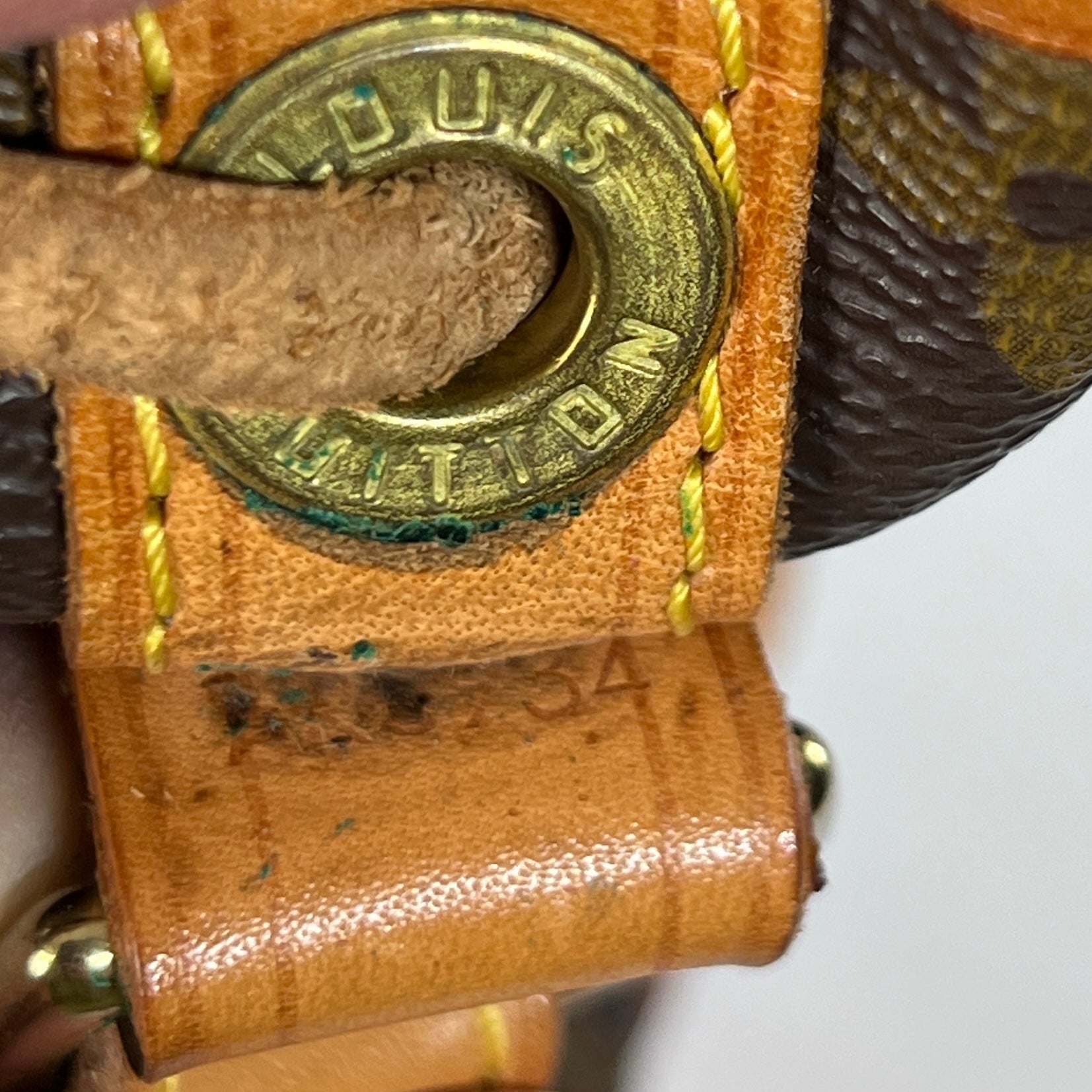 Sac à main LOUIS VUITTON Noé PM toile et cuir marron