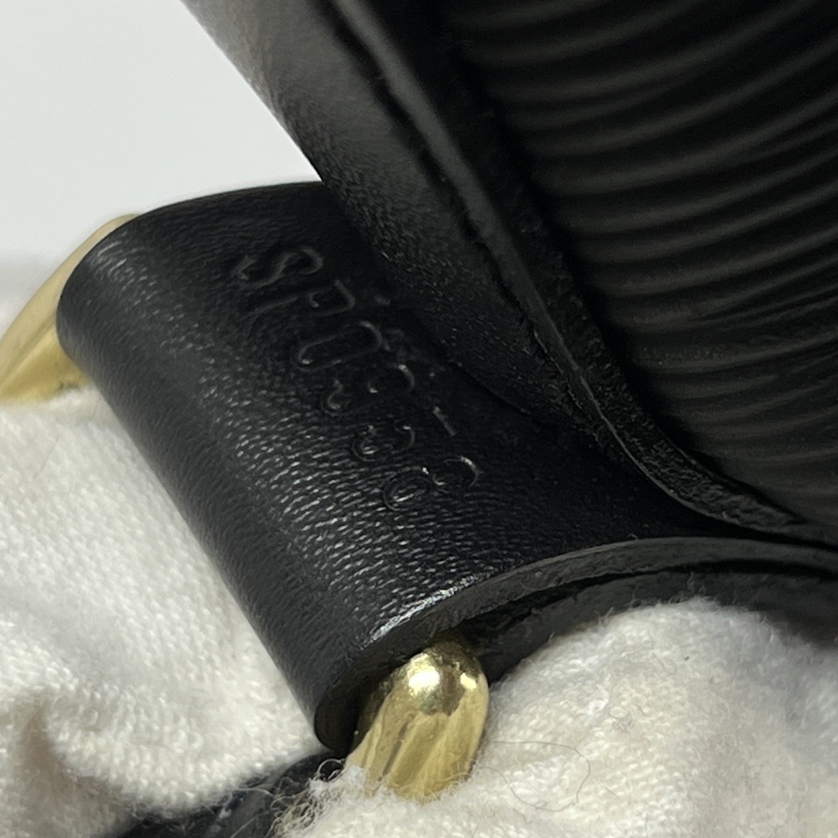 LOUIS VUITTON Noé GM black epi leather handbag