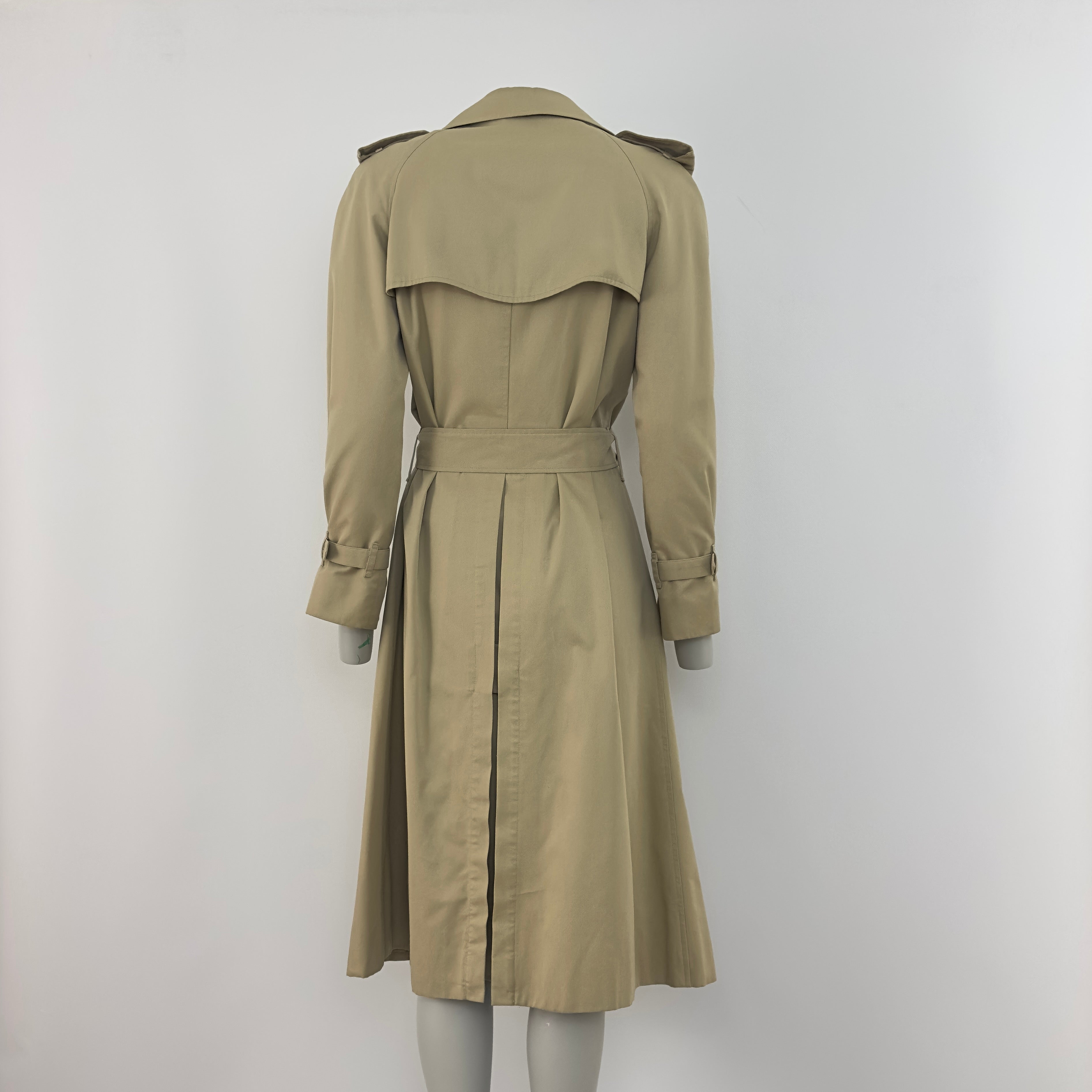 Trench Coat BURBERRY S coton beige