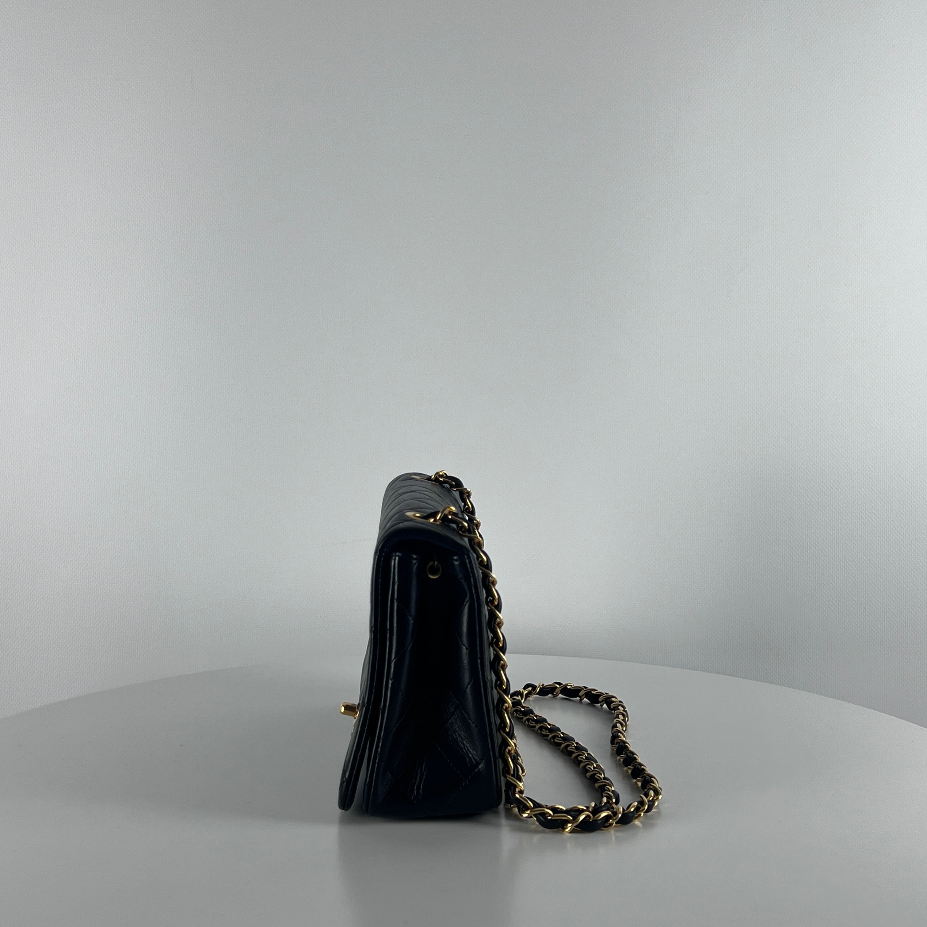 CHANEL Timeless 23 black leather handbag