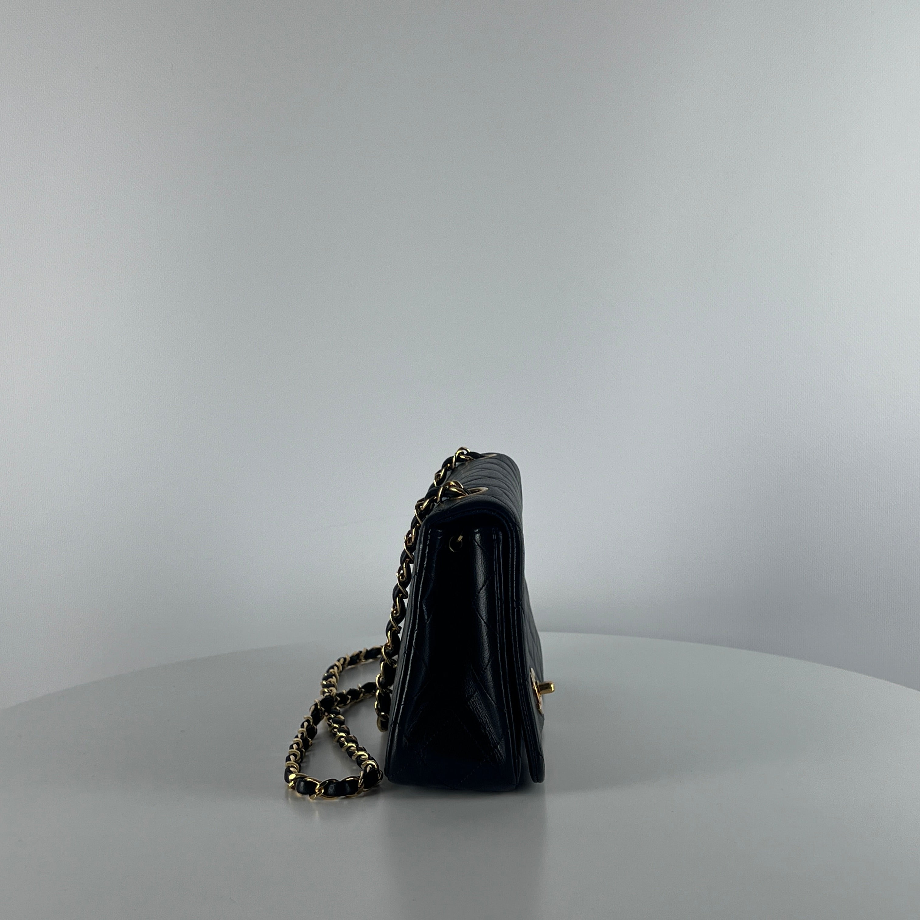 CHANEL Timeless 23 black leather handbag